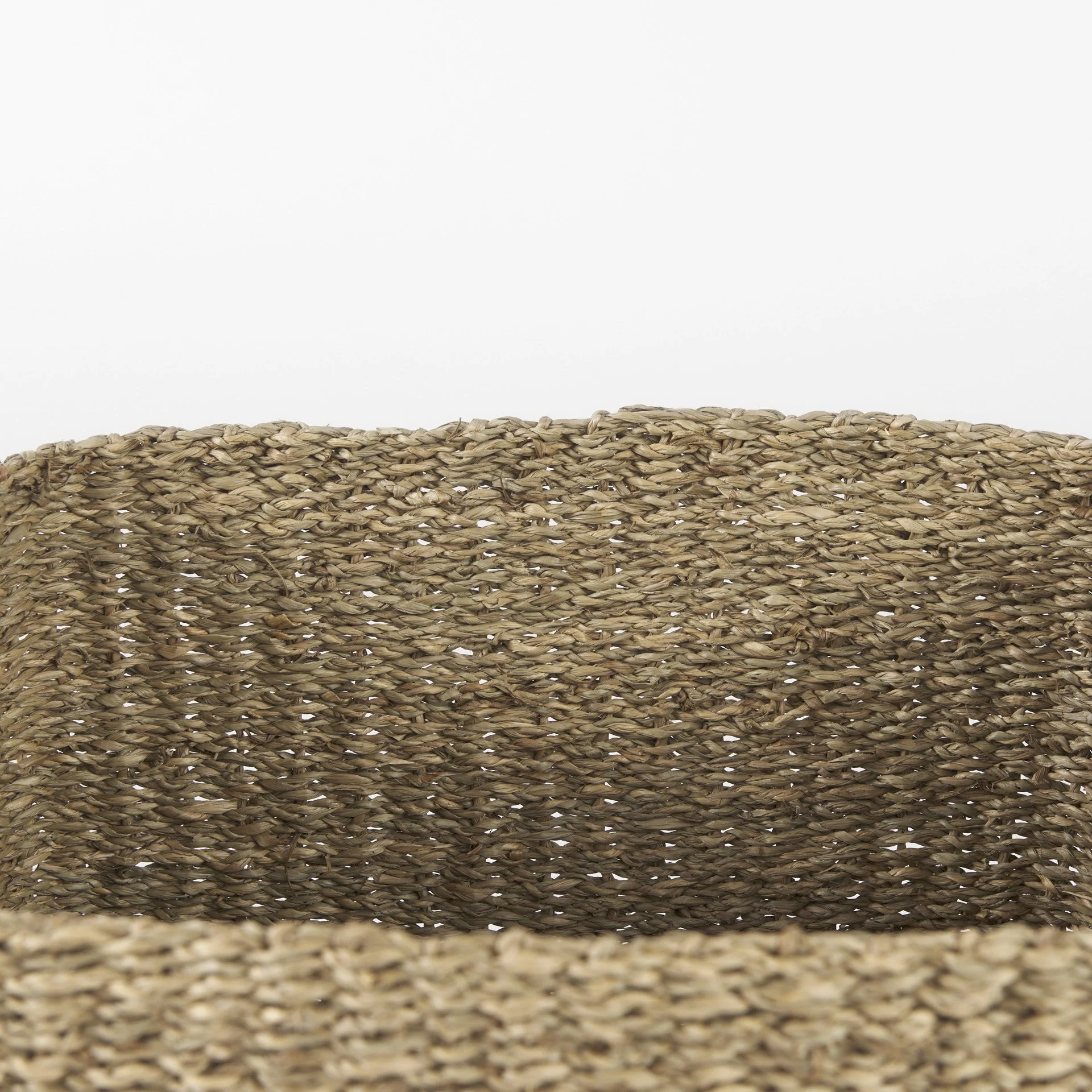 Set of Three Square Wicker Storage Baskets By Homeroots - Image 5