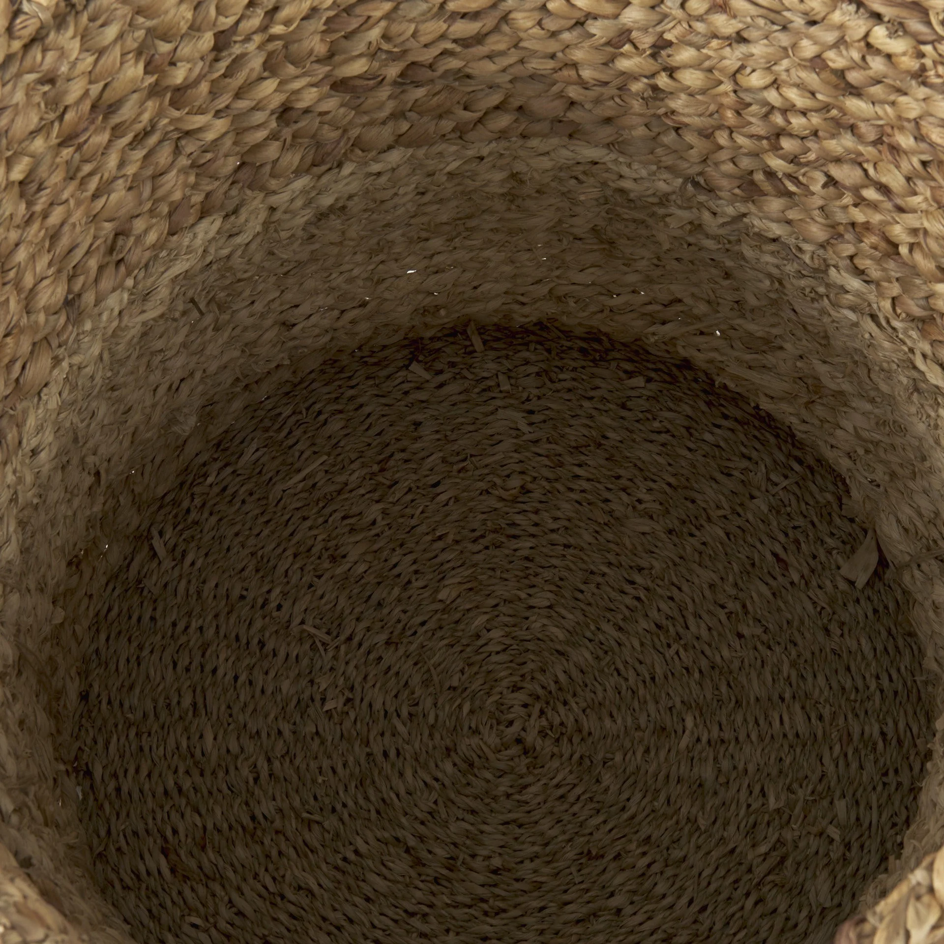 Set of Three Two Tone Wicker Storage Baskets By Homeroots - Image 7