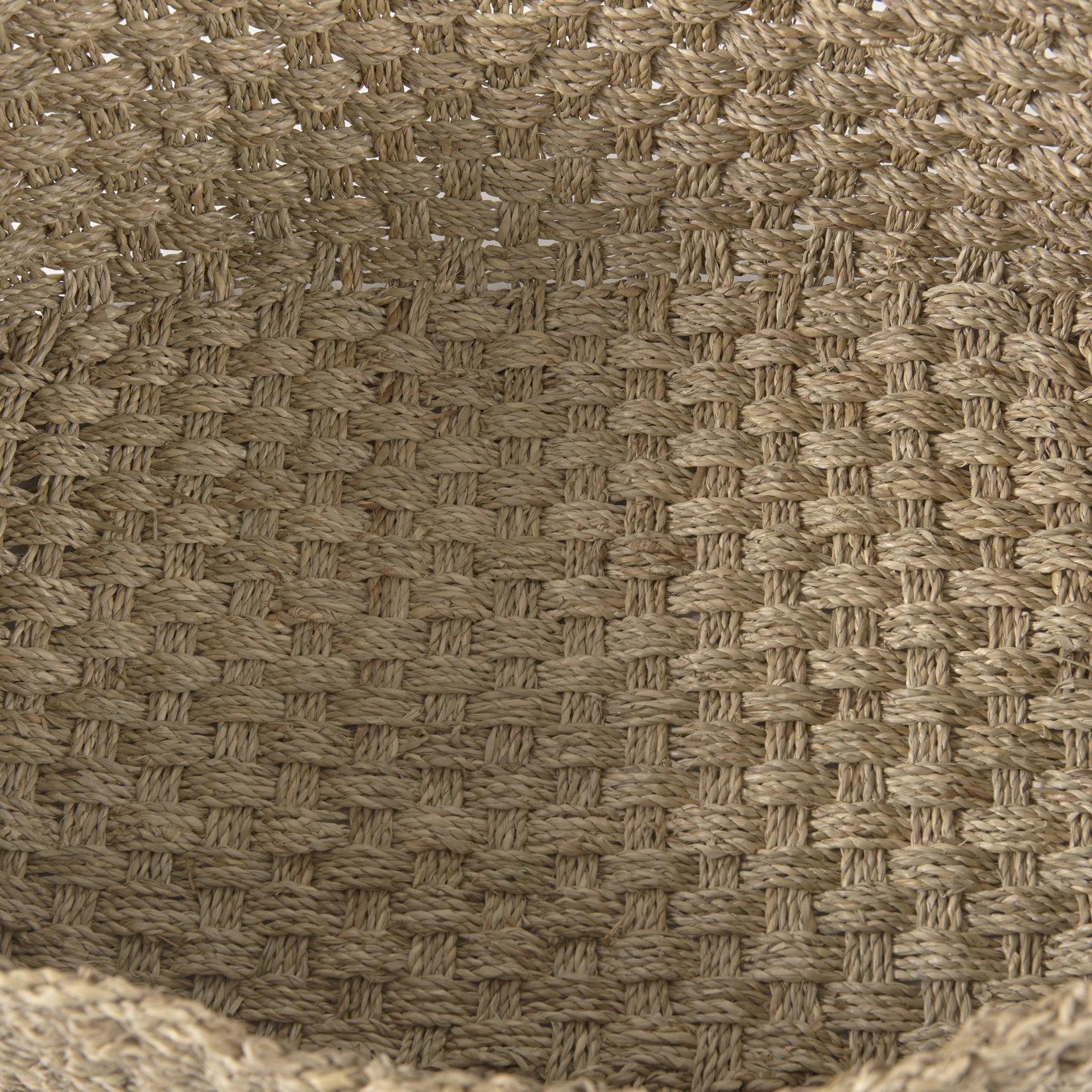 Set of Three Weaved Wicker Storage Baskets By Homeroots - Image 8