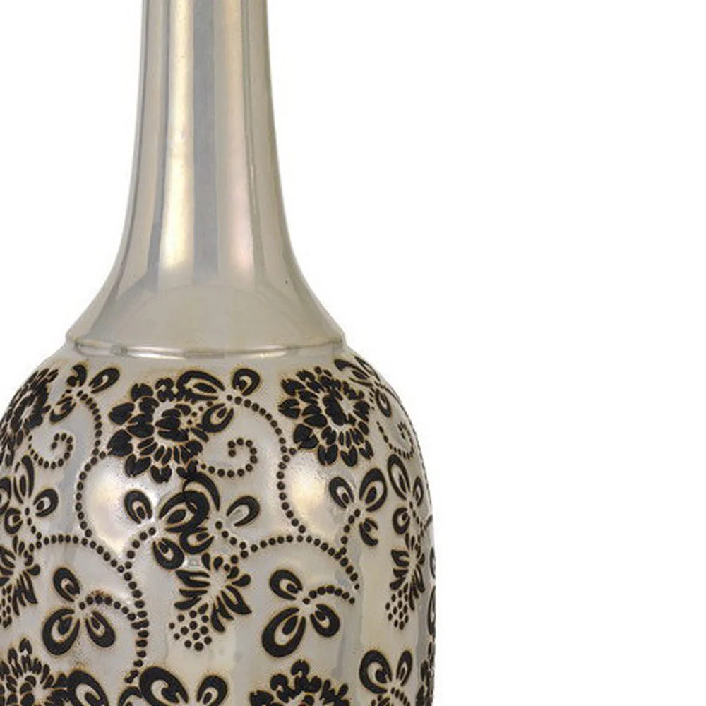 Set of Two 30” Stylish Ceramic Pearl Table Lamp By Homeroots - Image 4