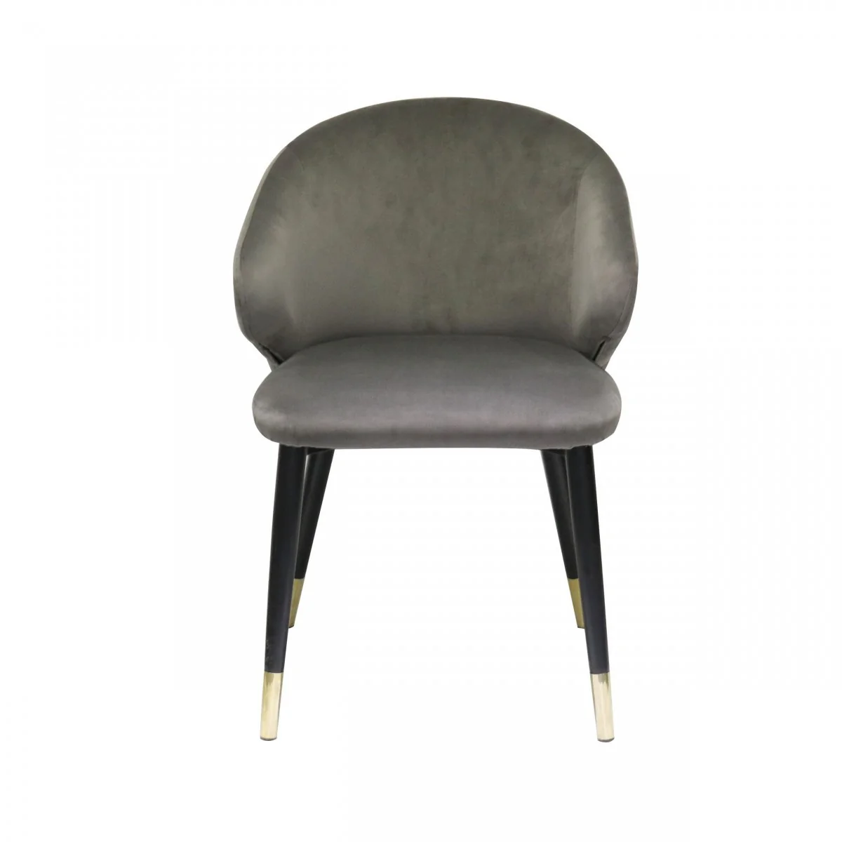 Set of Two Blue Velvet Dining Chairs By Homeroots - Image 6