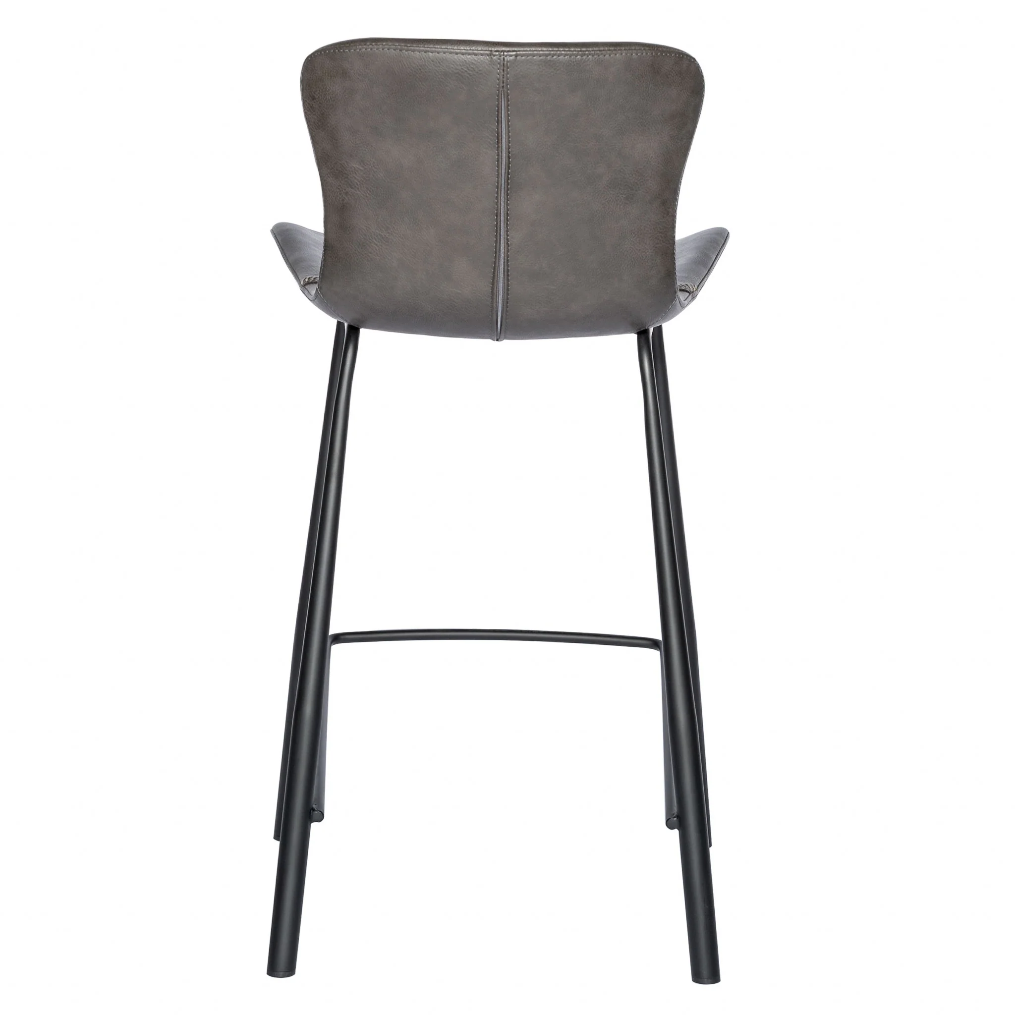 Set of Two Charcoal Counter Stools By Homeroots - Image 5
