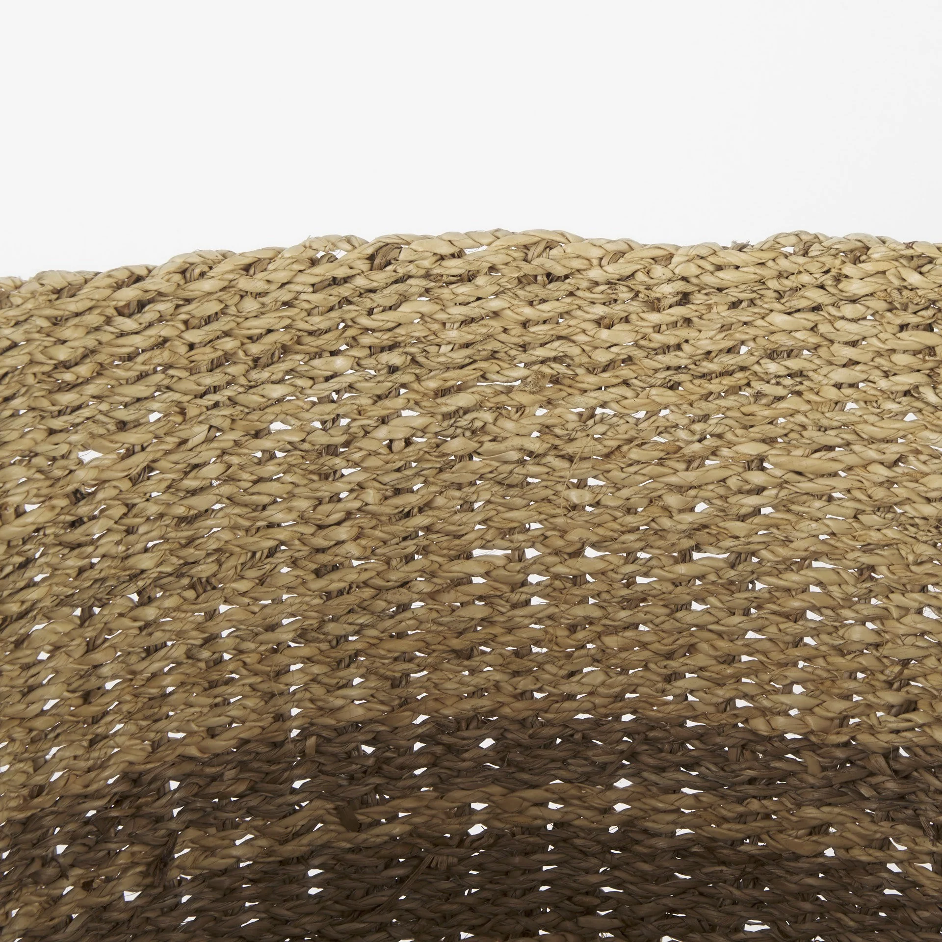 Set of Two Detailed Wicker Storage Baskets By Homeroots - Image 5