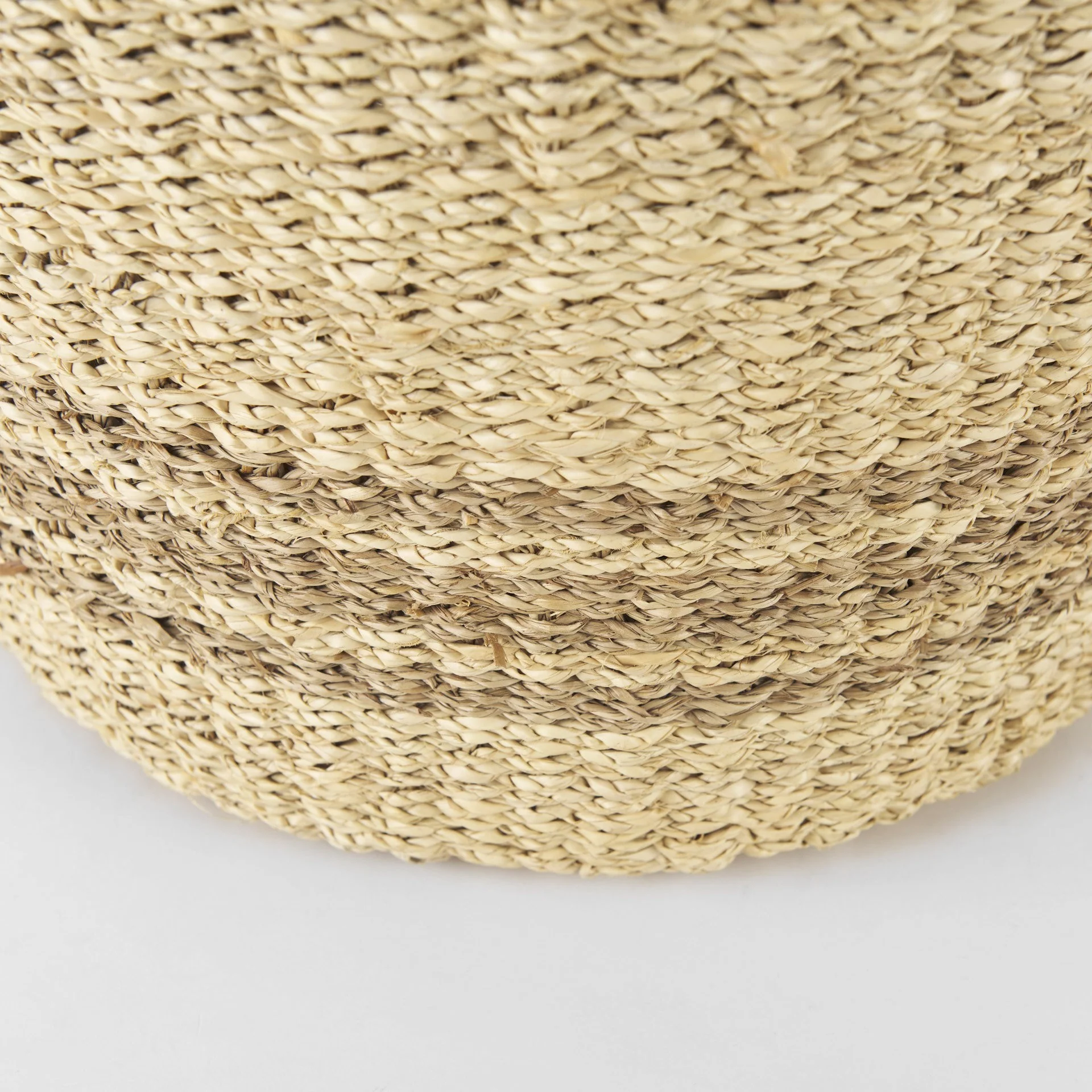 Set of Two Detailed Wicker Storage Baskets By Homeroots - Image 6