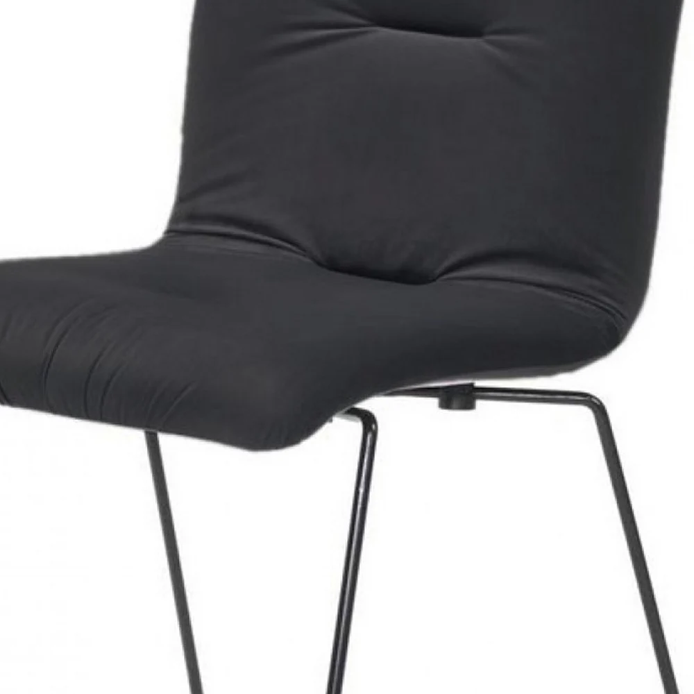 Set of Two Emerald Green Velvet Dining Chairs By Homeroots - Image 11