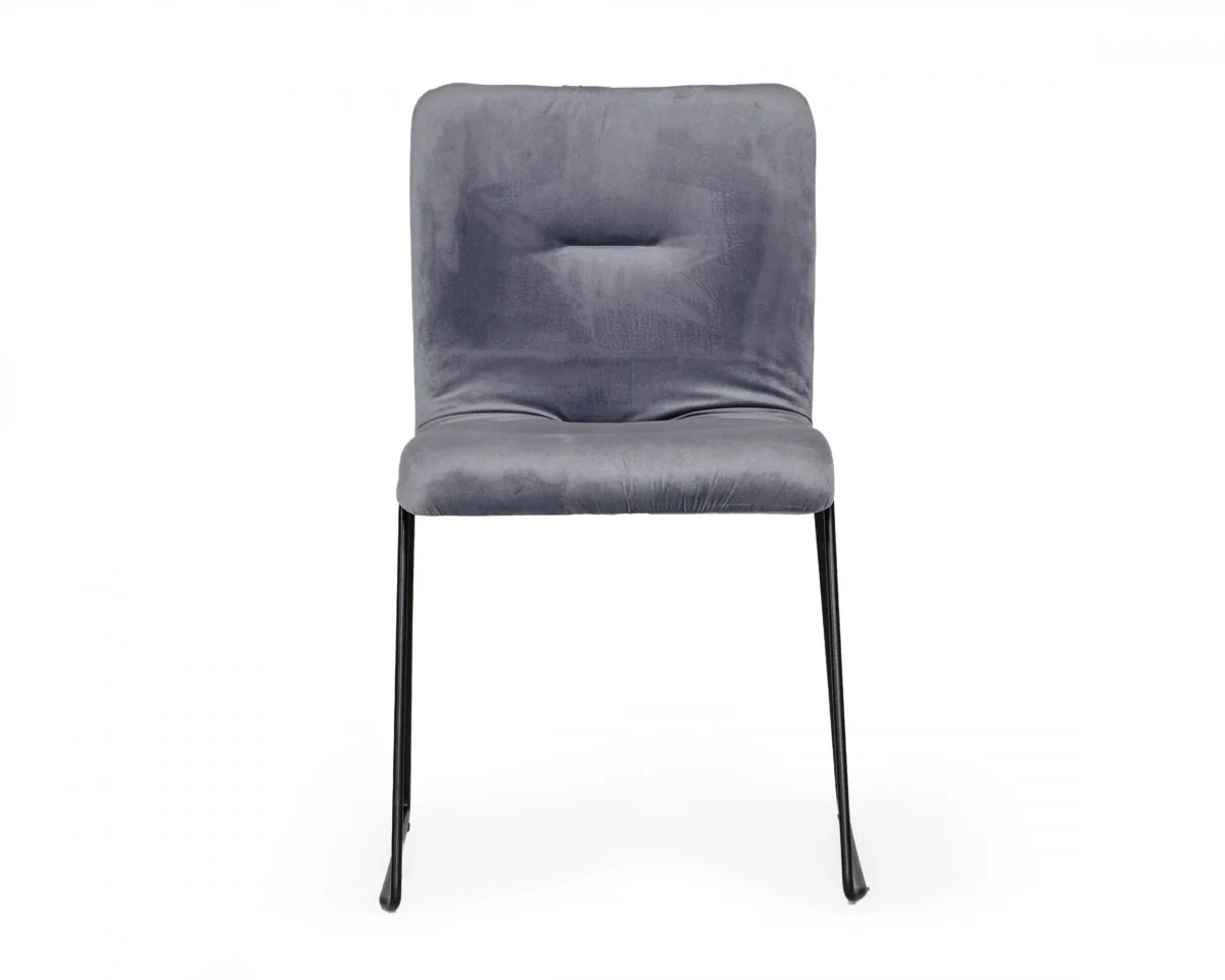 Set of Two Emerald Green Velvet Dining Chairs By Homeroots - Image 14