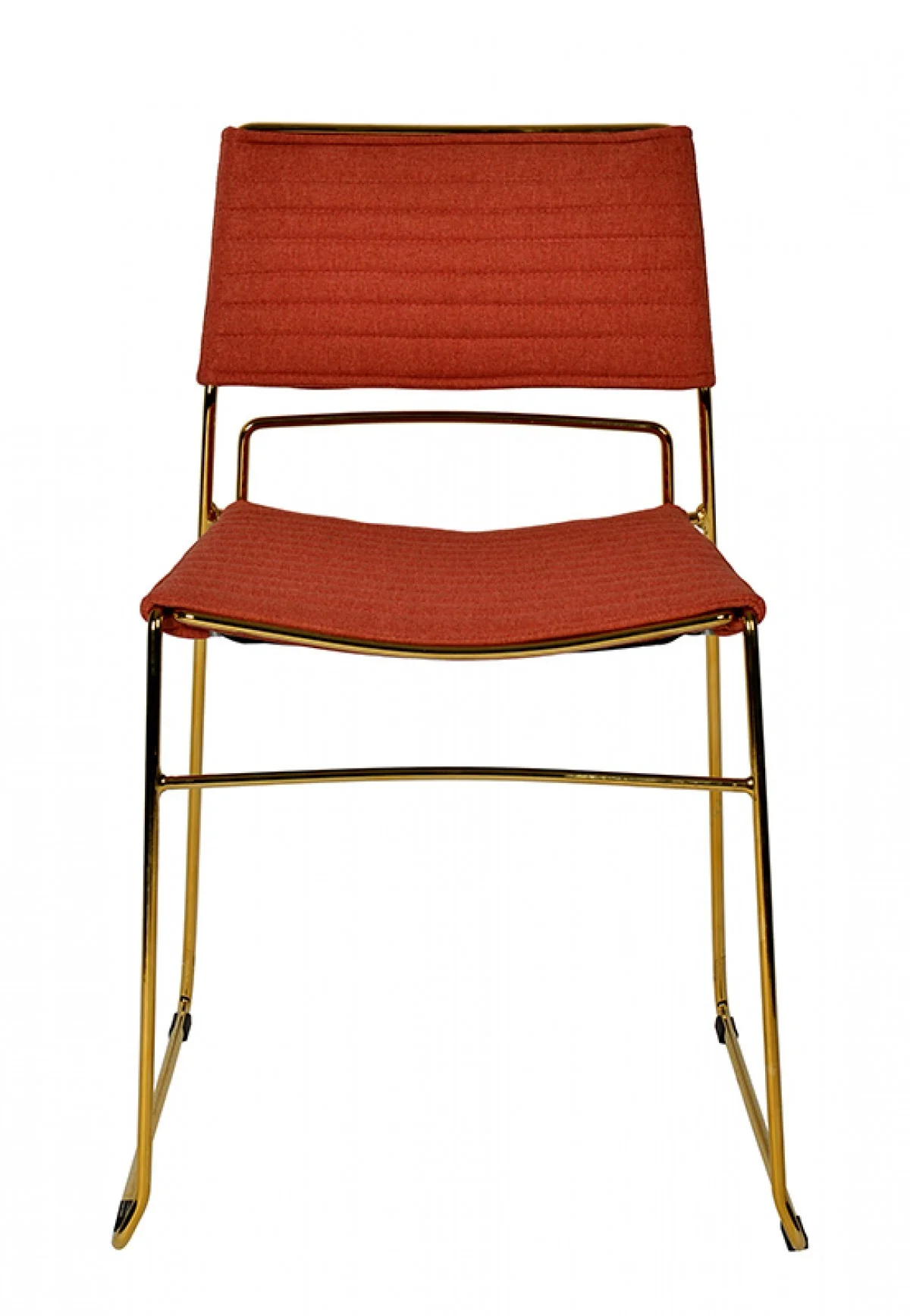 Set of Two Gray Gold Fabric Dining Chairs By Homeroots - Image 12