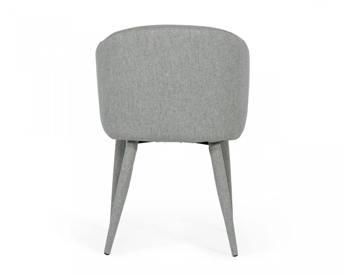 Set of Two Green Fabric Wrapped Dining Chairs By Homeroots - Image 9