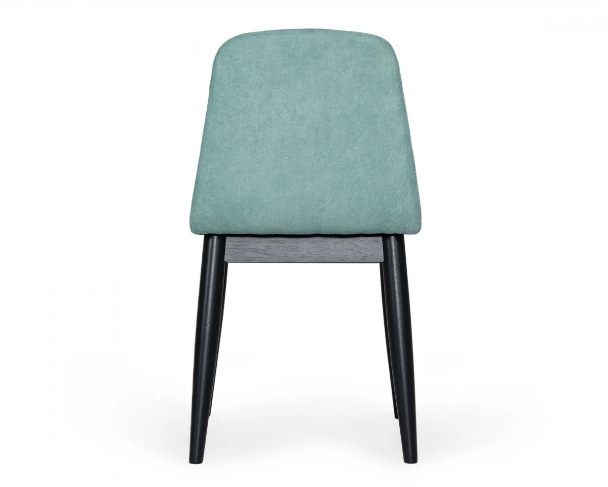 Set of Two Mint Fabric Dining Chairs By Homeroots - Image 5