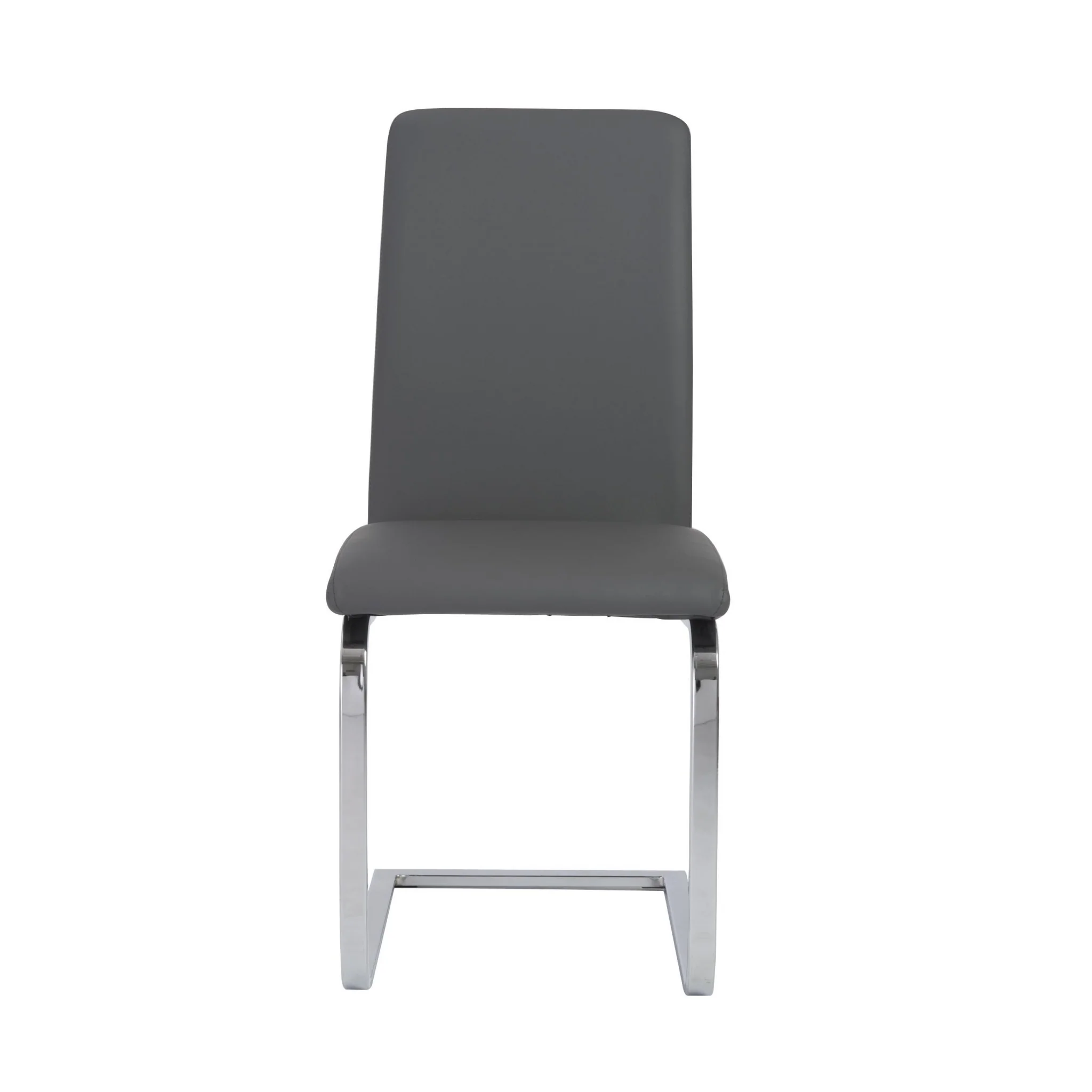 Set Of Two Mod Black And Silver Dining Chairs By Homeroots - Image 13