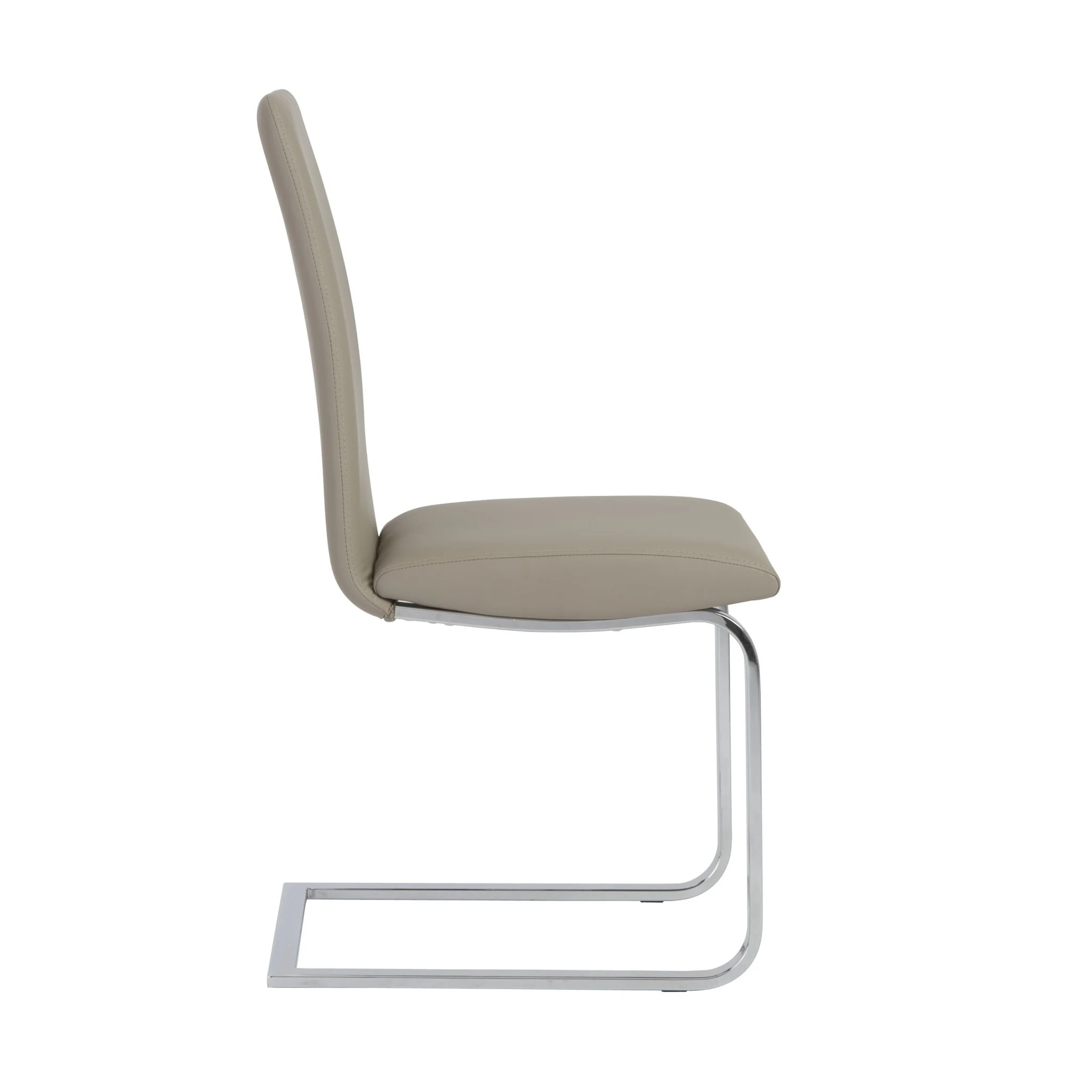 Set Of Two Mod Black And Silver Dining Chairs By Homeroots - Image 22