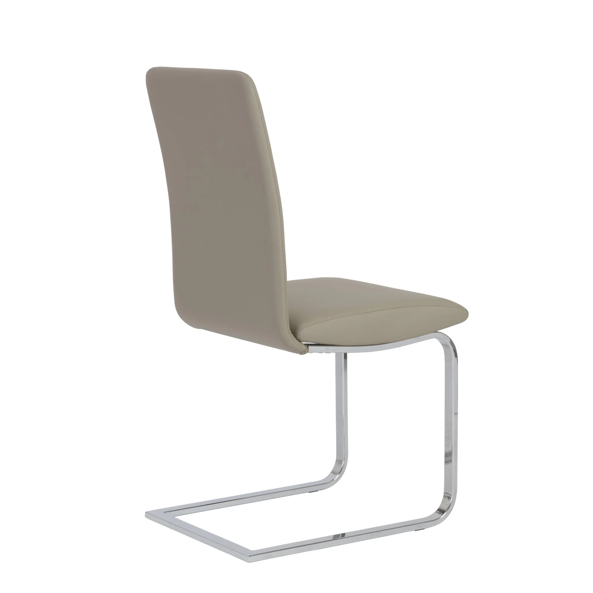 Set Of Two Mod Black And Silver Dining Chairs By Homeroots - Image 23