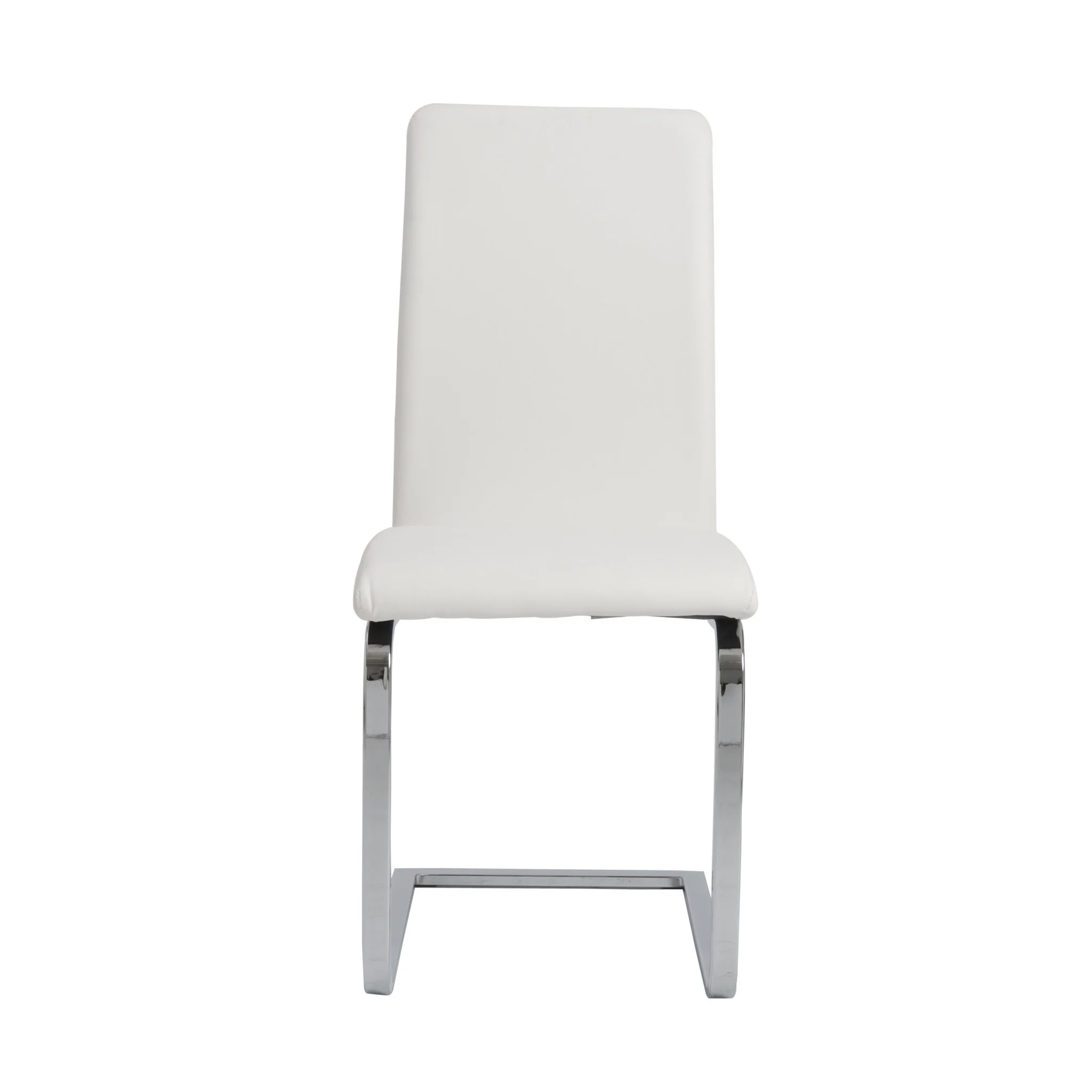 Set Of Two Mod Black And Silver Dining Chairs By Homeroots - Image 26