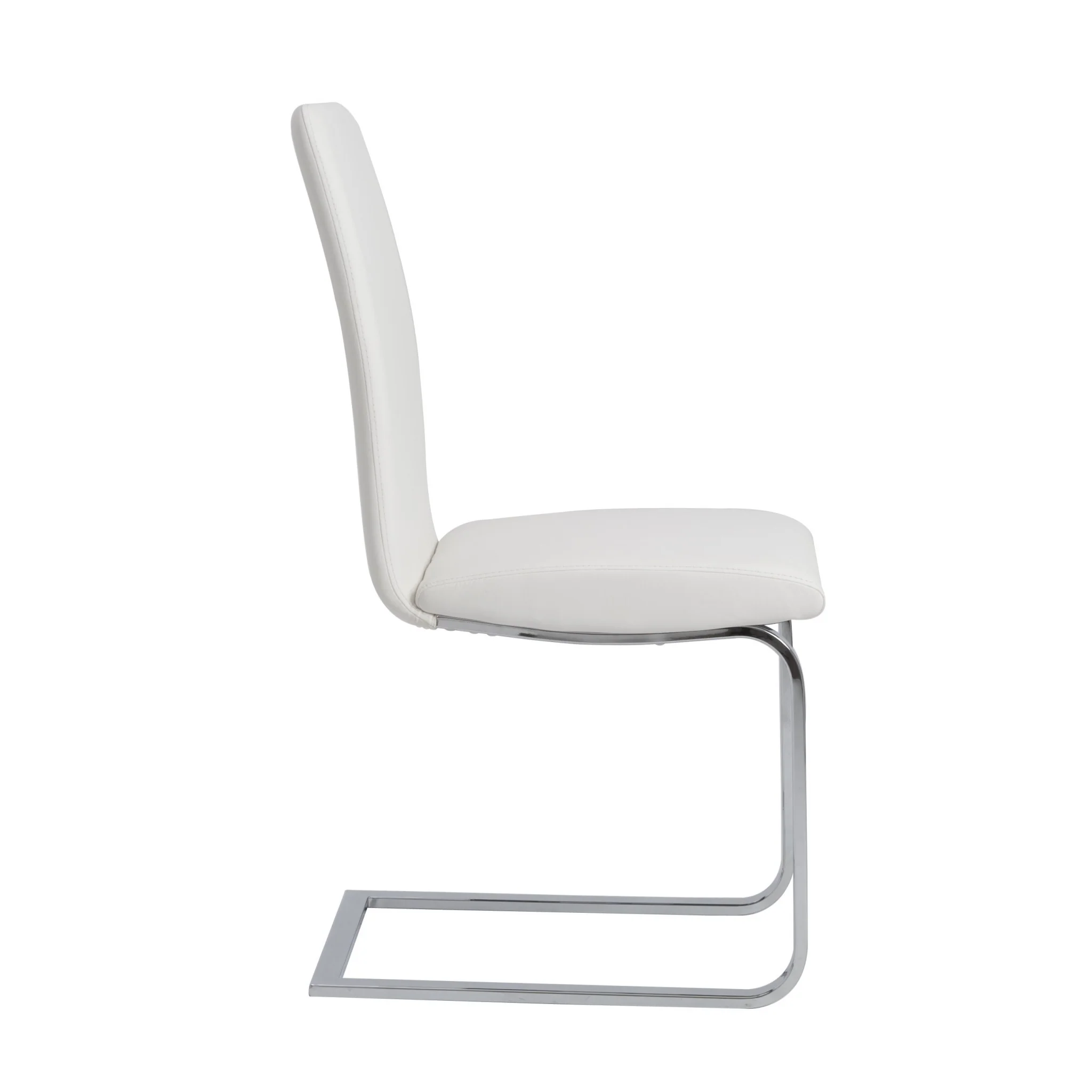 Set Of Two Mod Black And Silver Dining Chairs By Homeroots - Image 28