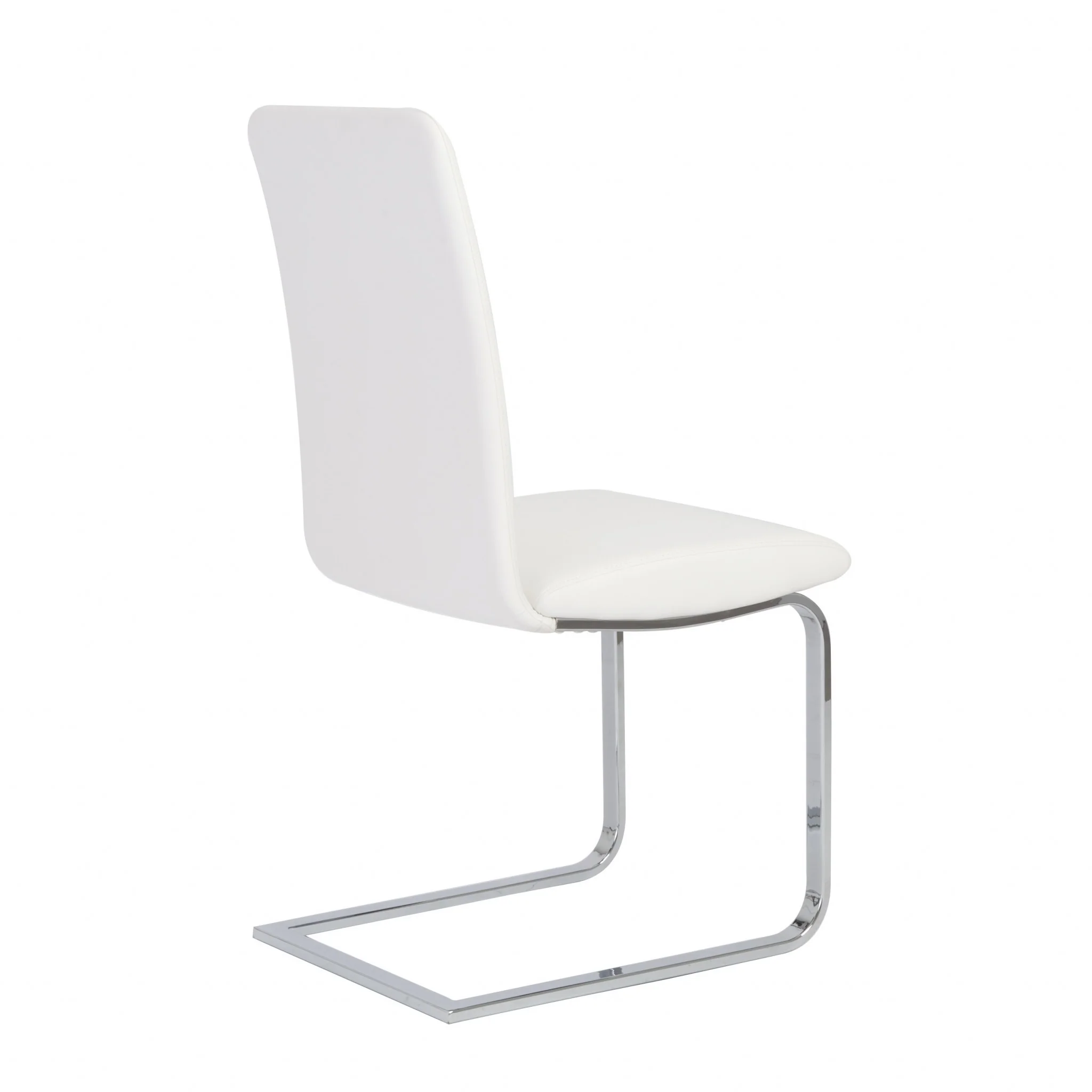 Set Of Two Mod Black And Silver Dining Chairs By Homeroots - Image 29
