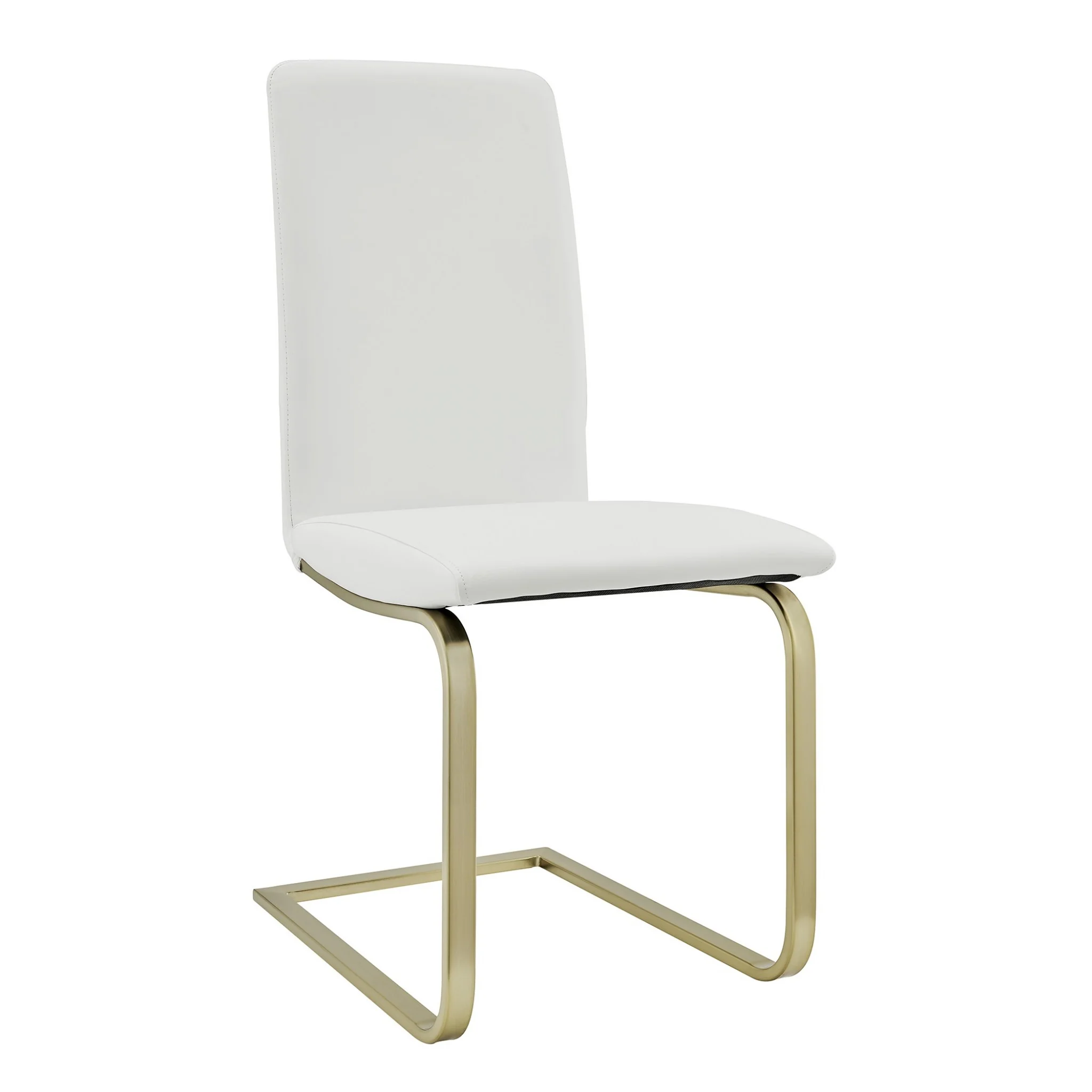 Set Of Two Mod Black And Silver Dining Chairs By Homeroots - Image 32