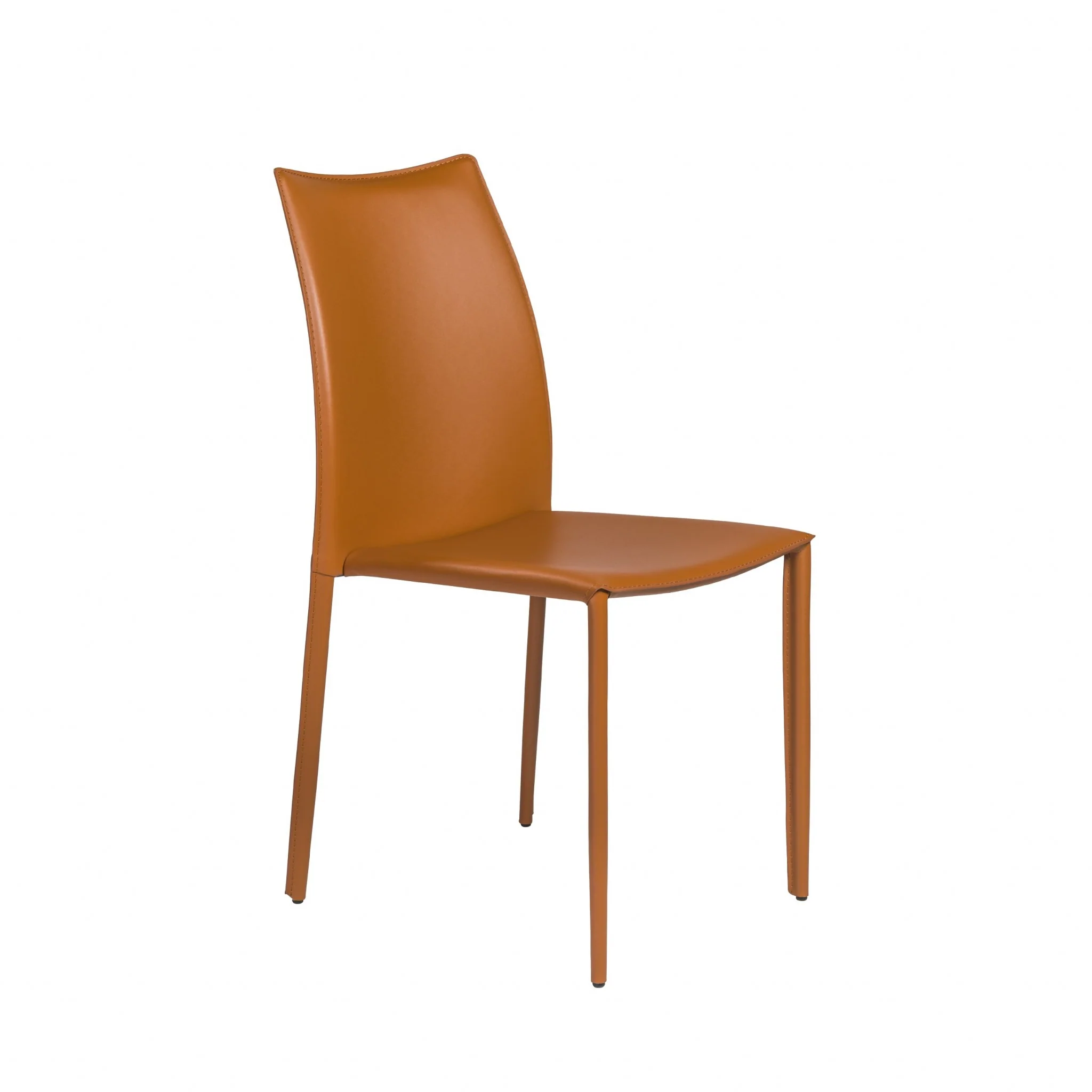Set Of Two Premium All Black Stacking Dining Chairs By Homeroots - Image 16