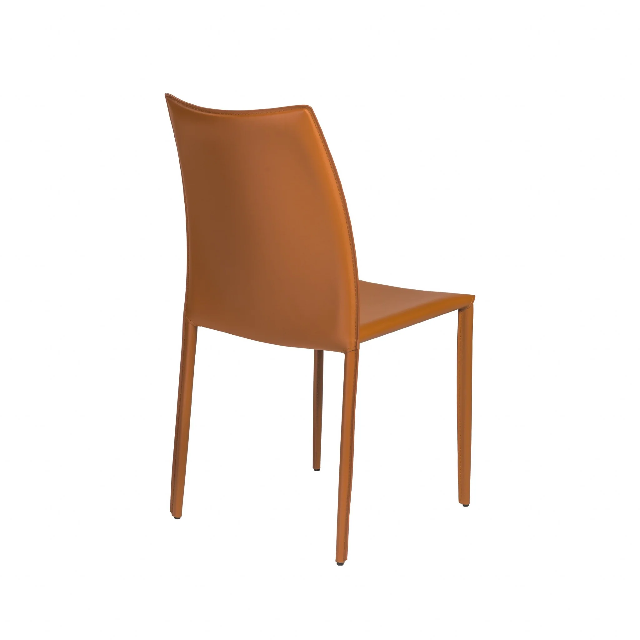 Set Of Two Premium All Black Stacking Dining Chairs By Homeroots - Image 18