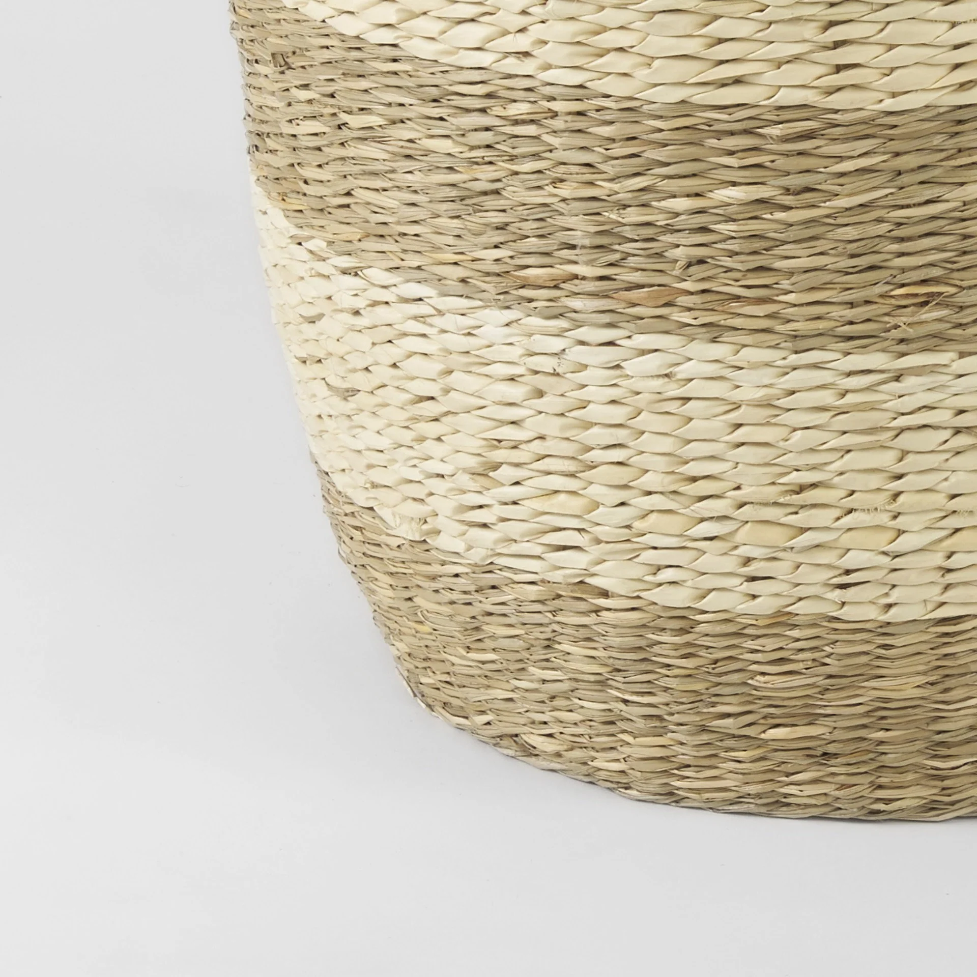 Set of Two Round Wicker Storage Baskets By Homeroots - Image 8