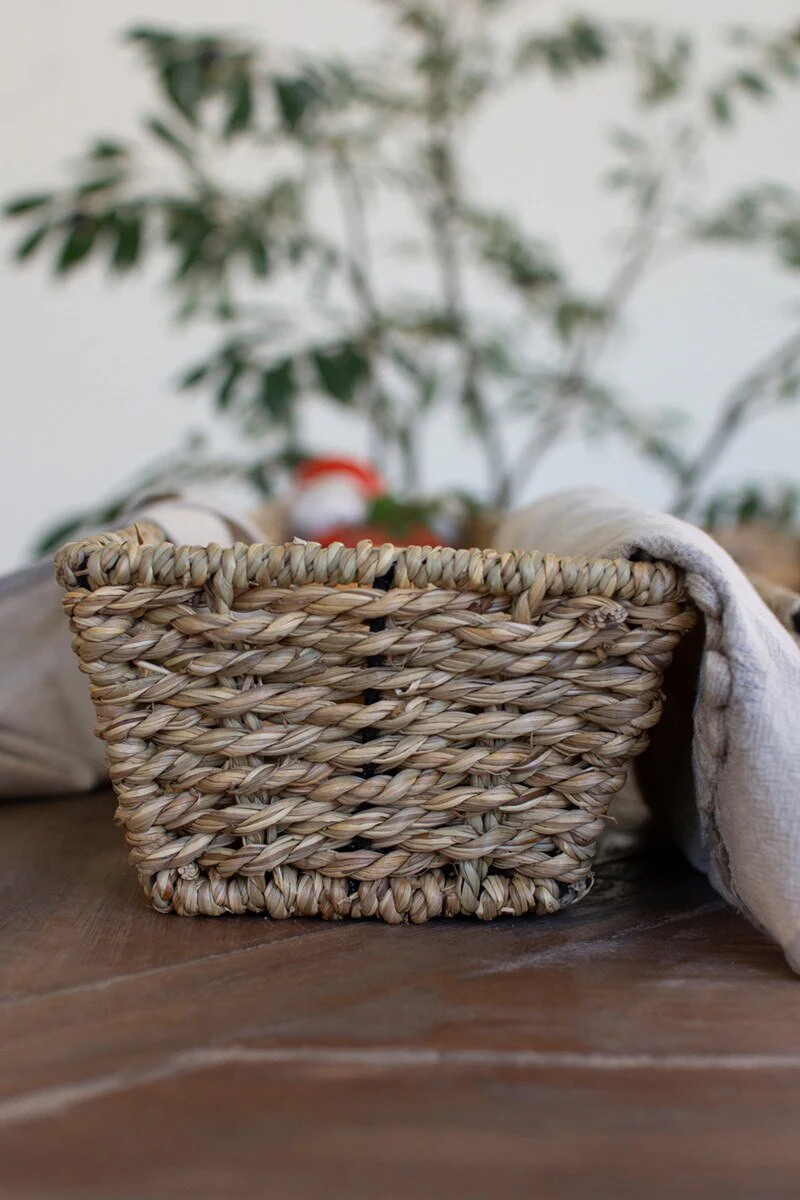 Set Of Two Woven Seagrass Bread Baskets (Min 2) By Kalalou - Image 2