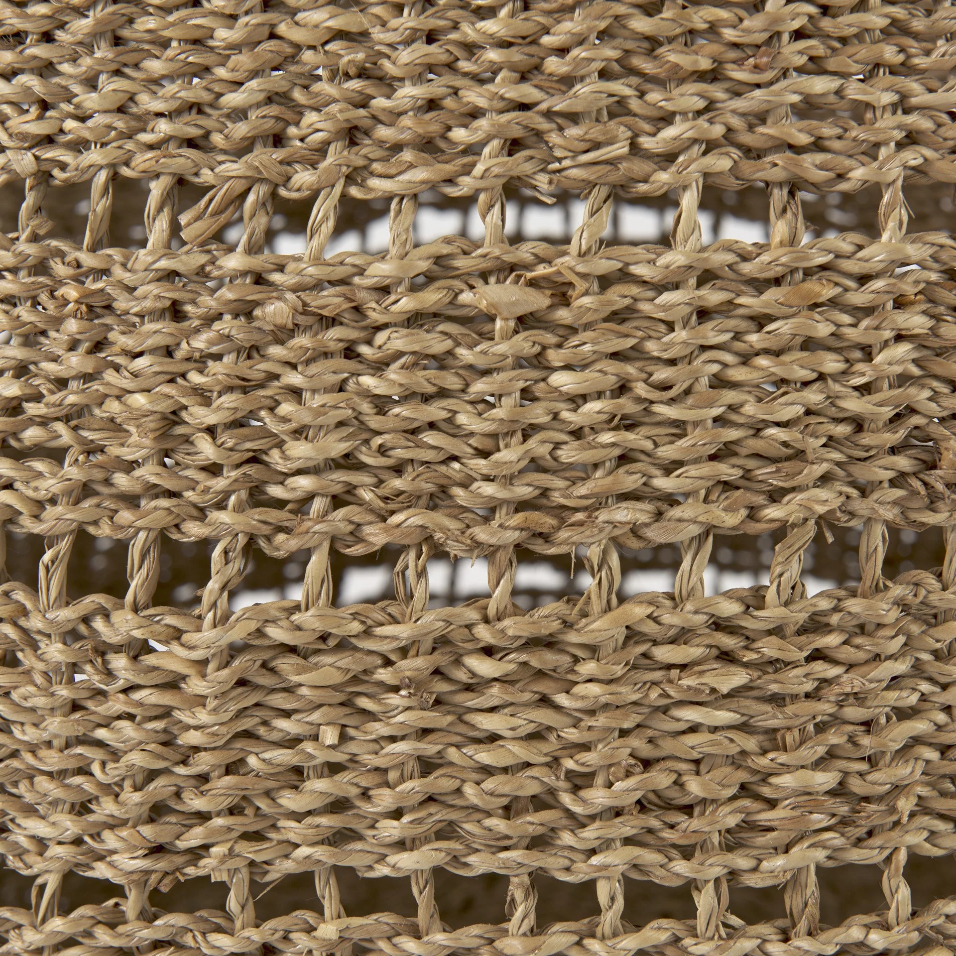 Set of Two Woven Wicker Storage Baskets By Homeroots - Image 5