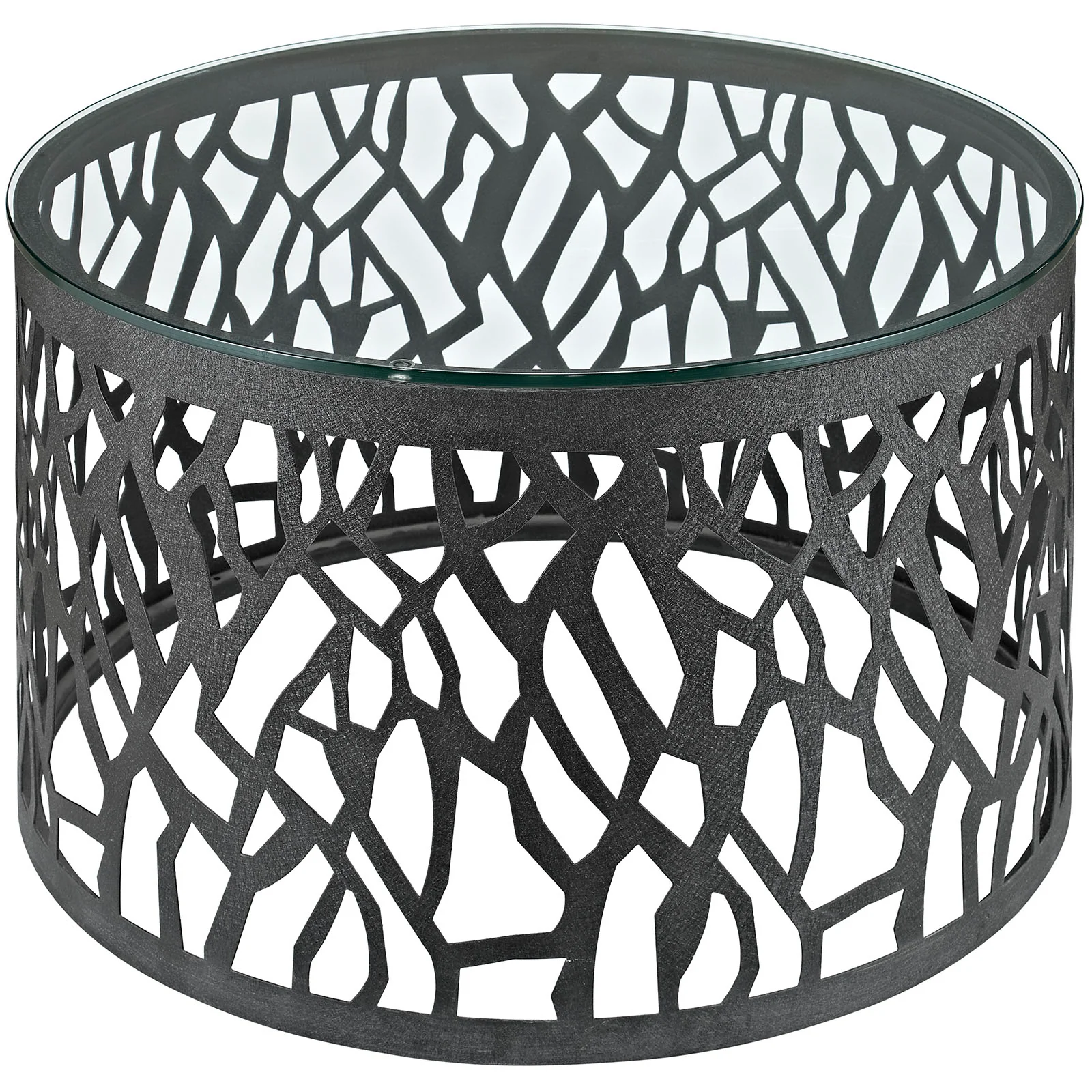 Shadow Glass Top Side Table By Modway - EEI-2105 - Image 2
