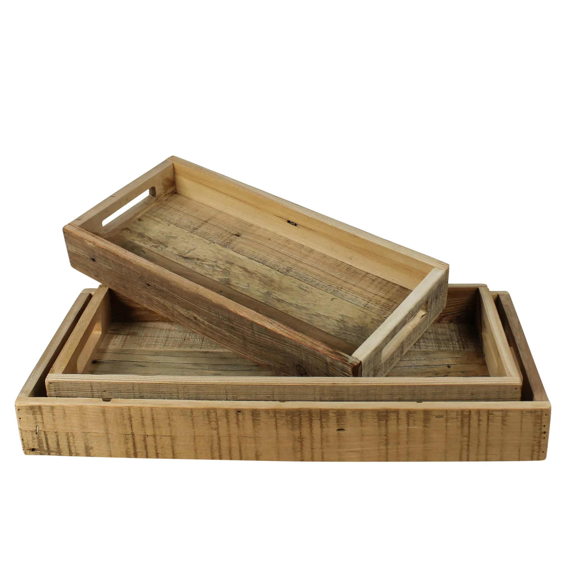 Shaw Rectangle Trays - Set/3 By HomArt - Image 3