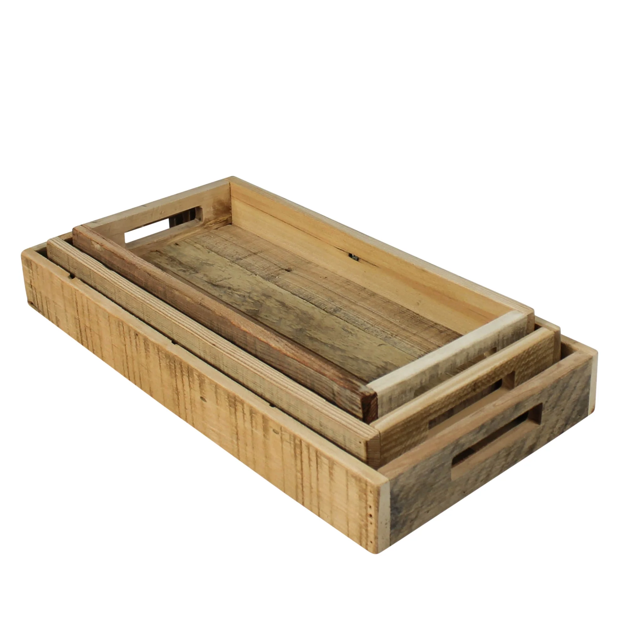 Shaw Rectangle Trays - Set/3 By HomArt - Image 5