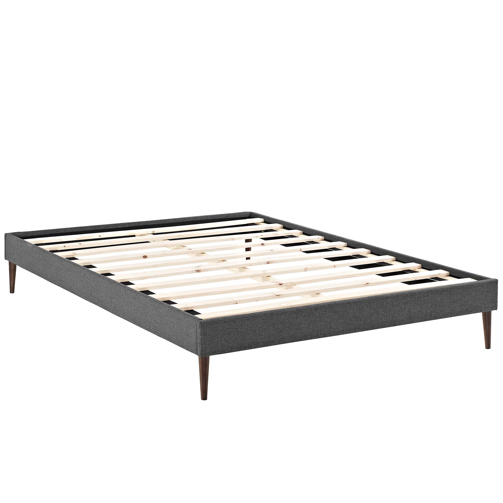 Sherry Queen Fabric Bed Frame with Round Tapered Legs By Modway - MOD-5625 - Image 2