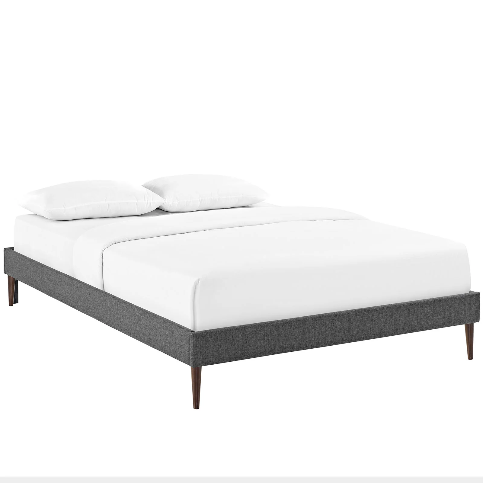 Sherry Queen Fabric Bed Frame with Round Tapered Legs By Modway - MOD-5625 - Image 3