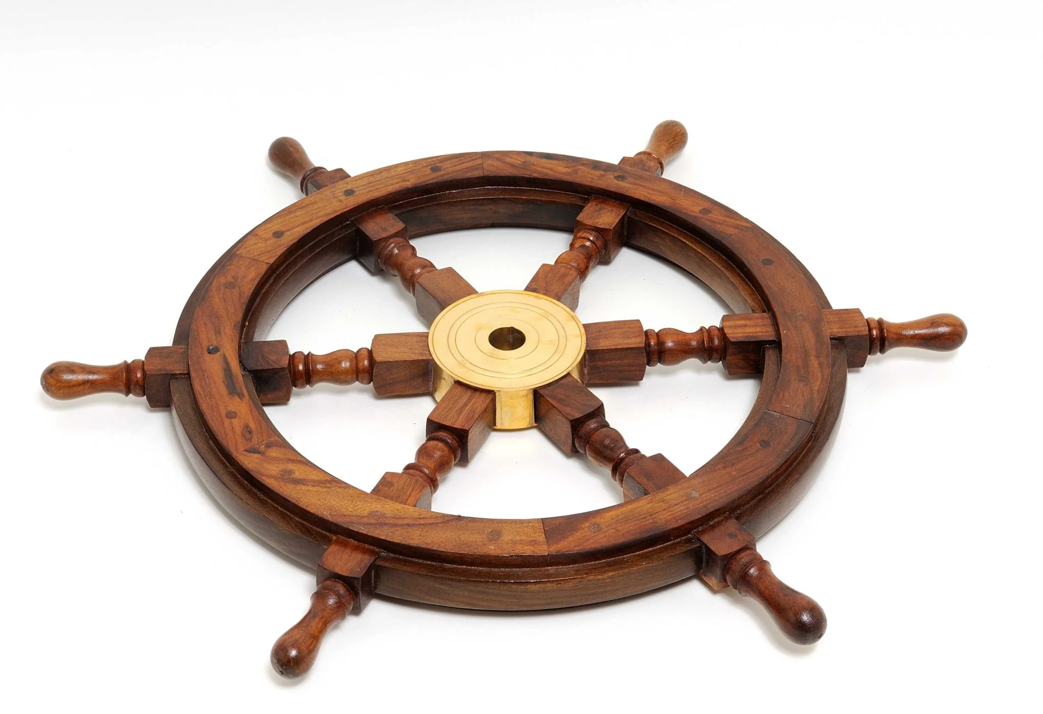 Ship Wheel By Homeroots - 364329 - Image 2