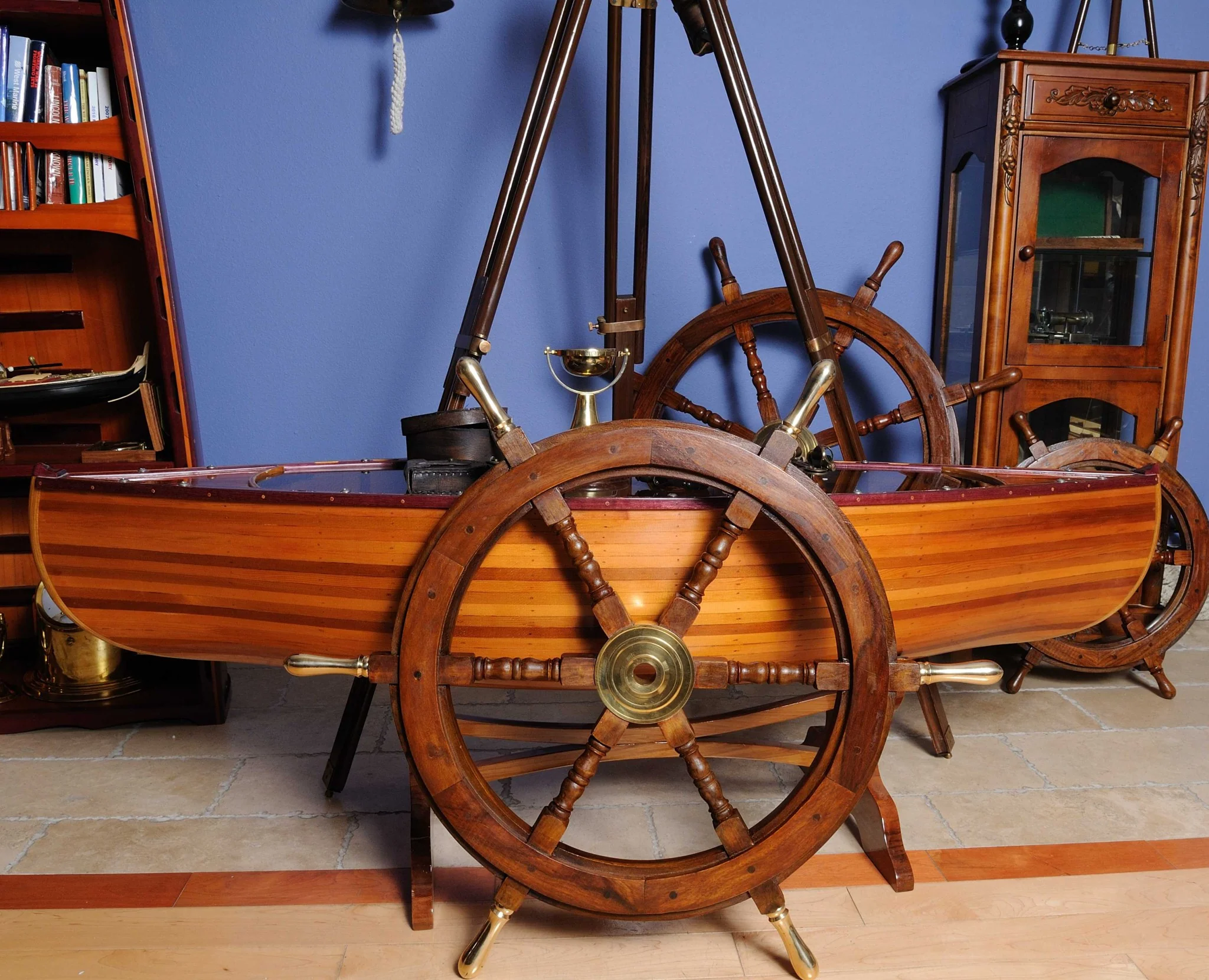 Ship Wheel By Homeroots - 364331 - Image 2