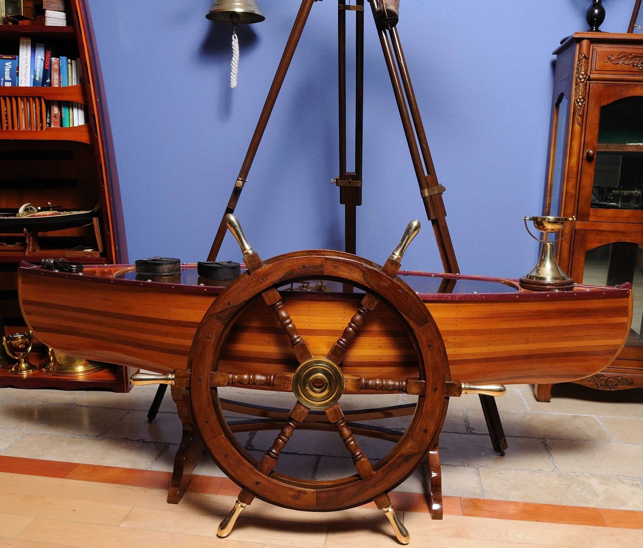 Ship Wheel By Homeroots - 364331 - Image 3