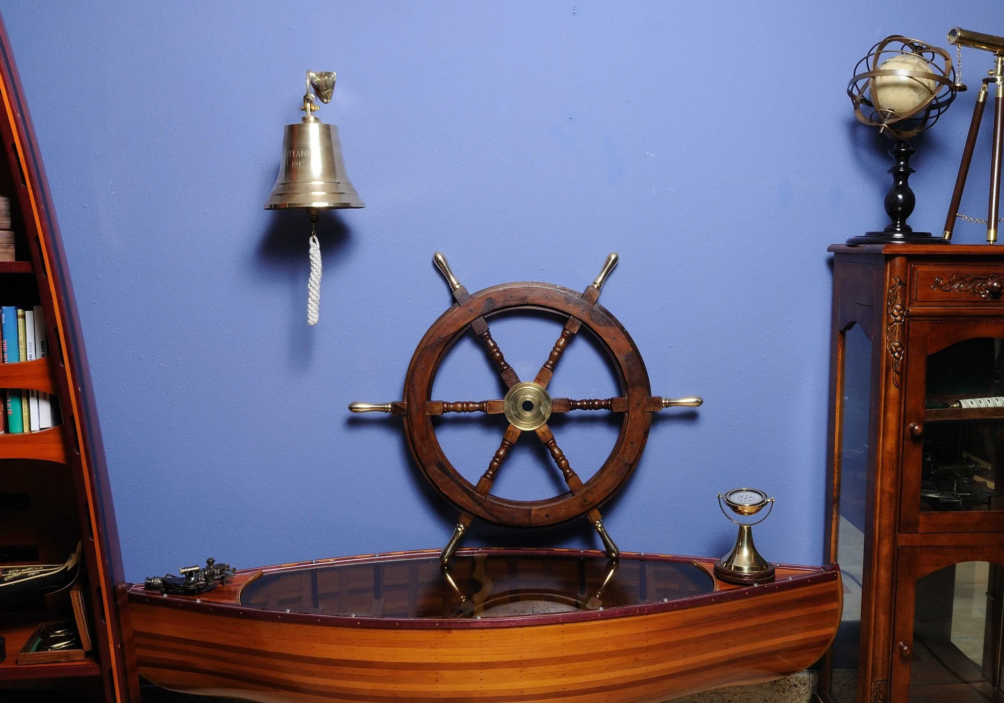 Ship Wheel By Homeroots - 364331 - Image 4