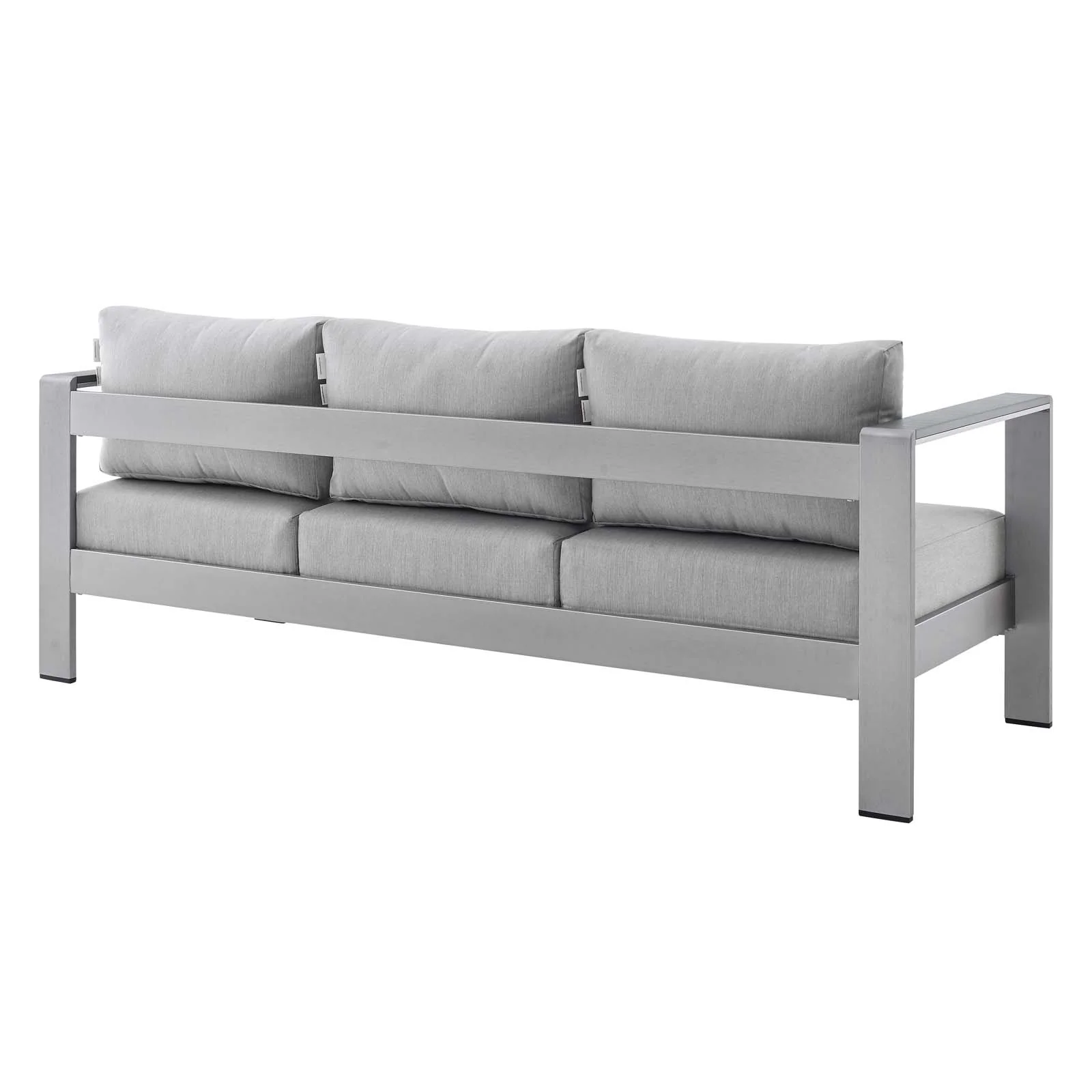 Shore Sunbrella® Fabric Outdoor Patio Aluminum 4 Piece Set By Modway - EEI-4316 - Image 14