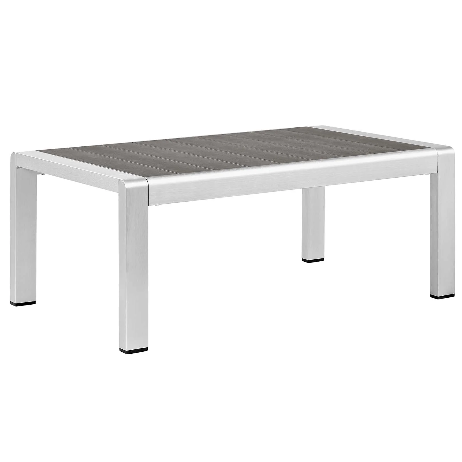 Shore Sunbrella® Fabric Outdoor Patio Aluminum 4 Piece Set By Modway - EEI-4316 - Image 4