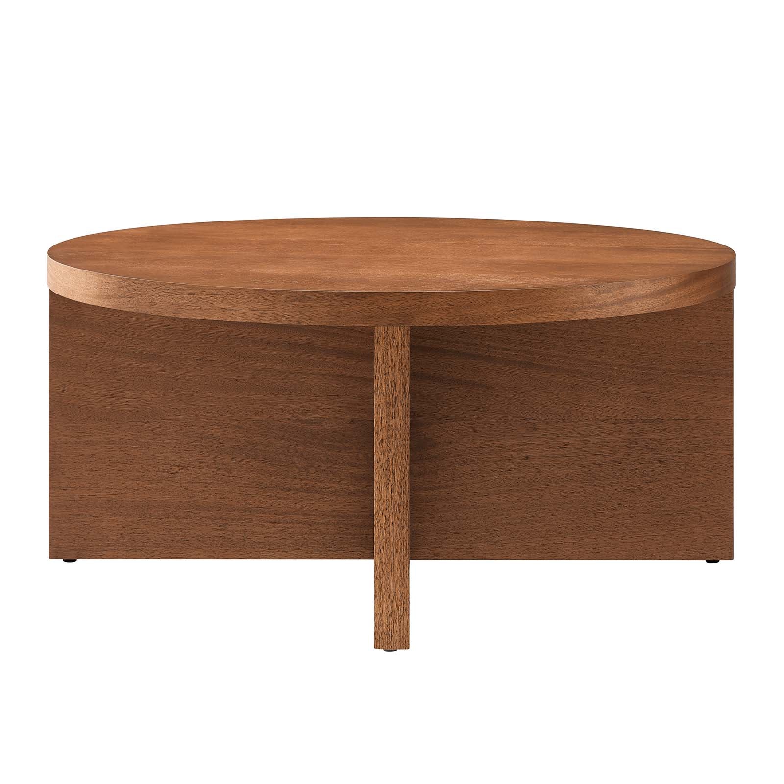 Silas Round Wood Coffee Table By Modway - EEI-6580 - Image 18