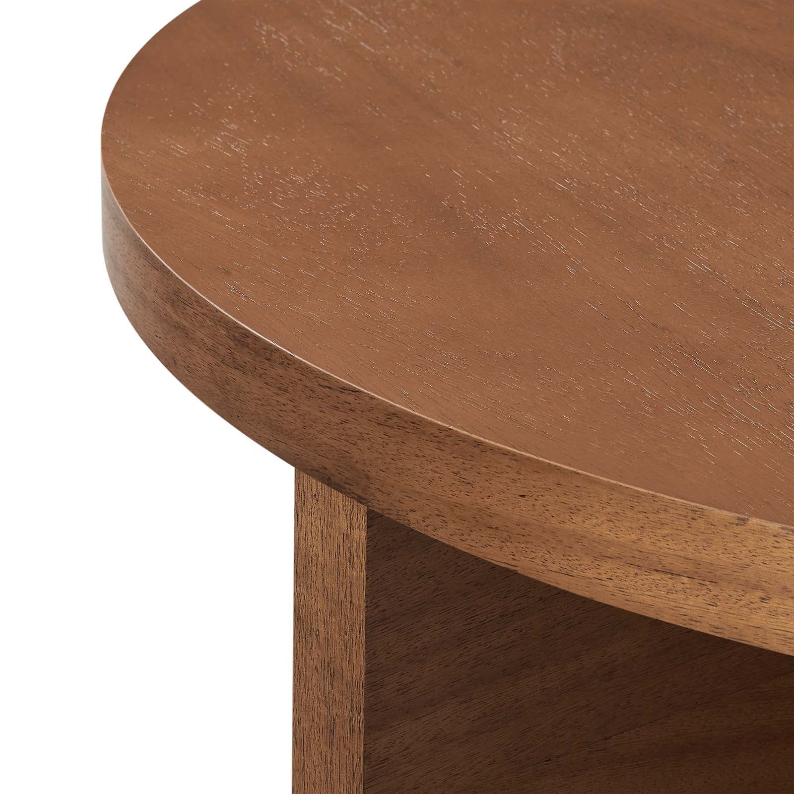 Silas Round Wood Coffee Table By Modway - EEI-6580 - Image 20