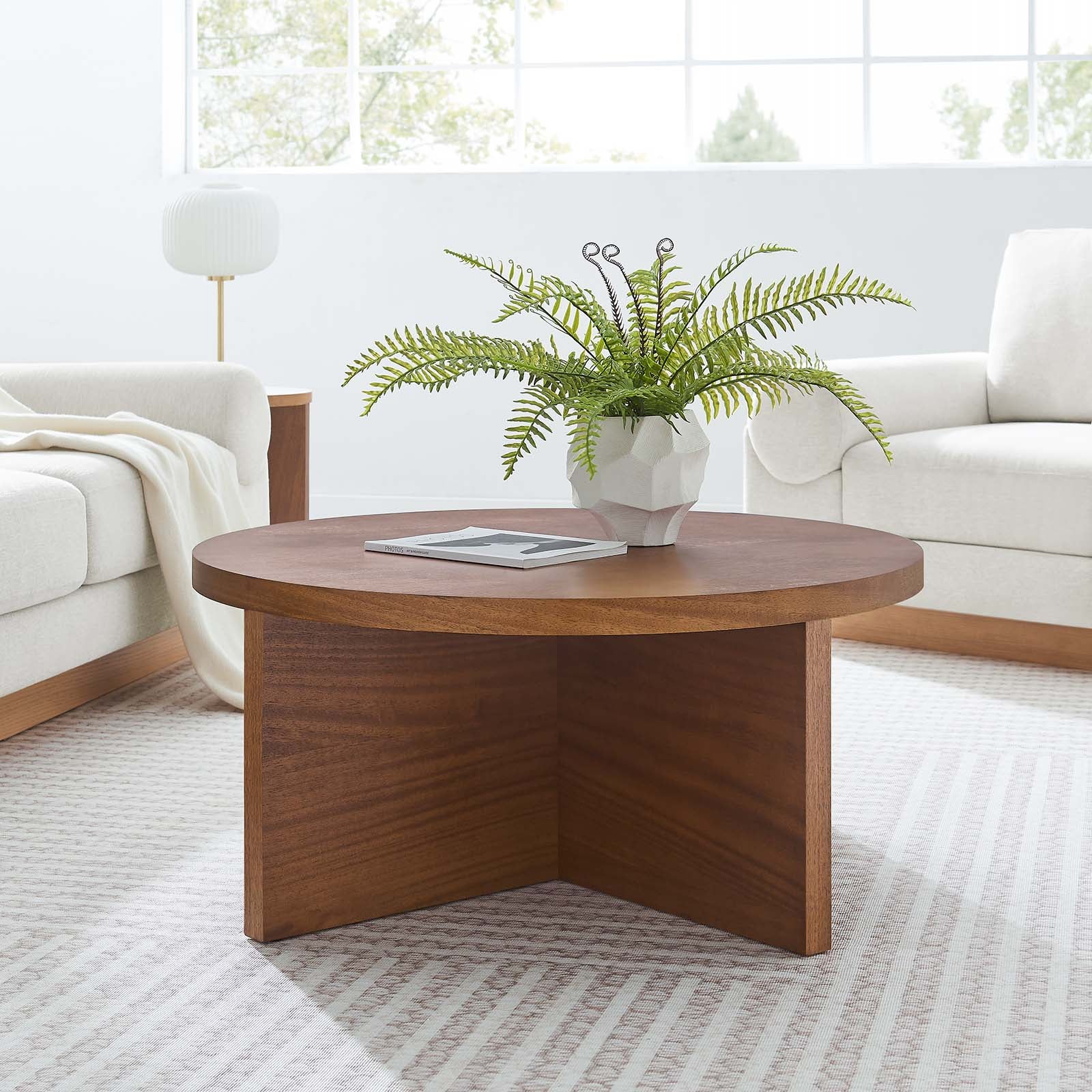 Silas Round Wood Coffee Table By Modway - EEI-6580 - Image 24