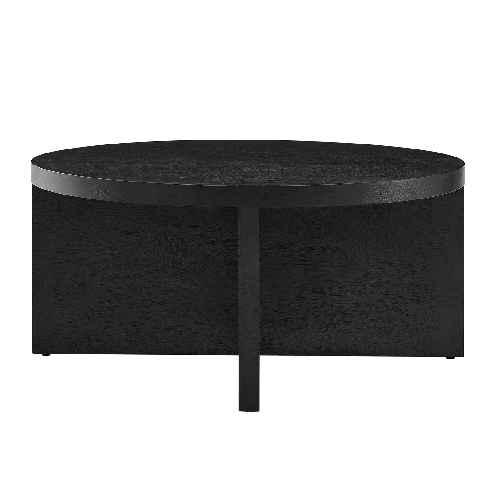 Silas Round Wood Coffee Table By Modway - EEI-6580 - Image 3