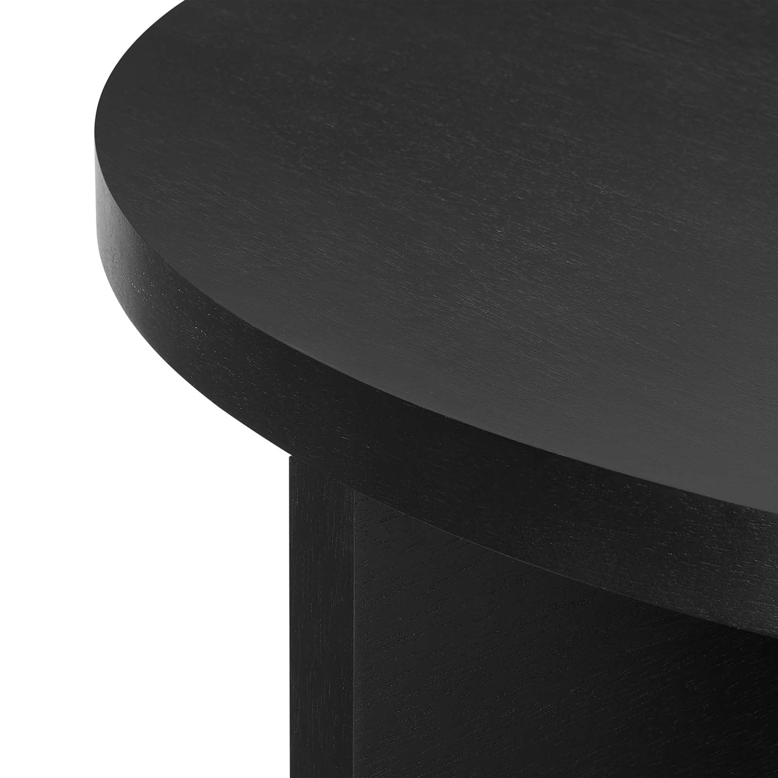 Silas Round Wood Coffee Table By Modway - EEI-6580 - Image 5