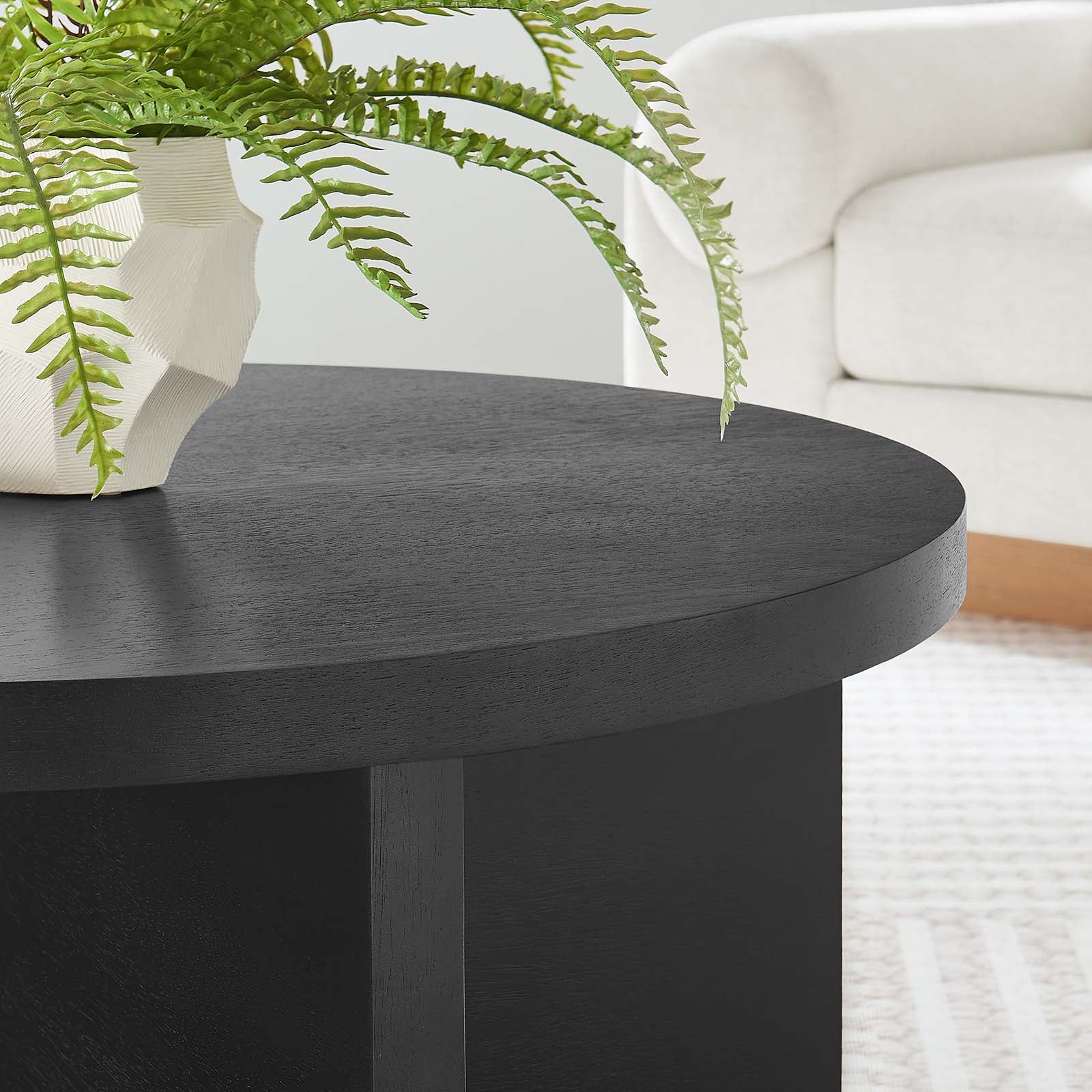 Silas Round Wood Coffee Table By Modway - EEI-6580 - Image 8