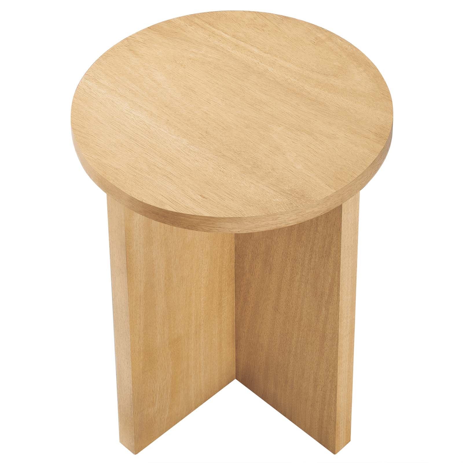 Silas Round Wood Side Table By Modway - EEI-6579 - Image 11