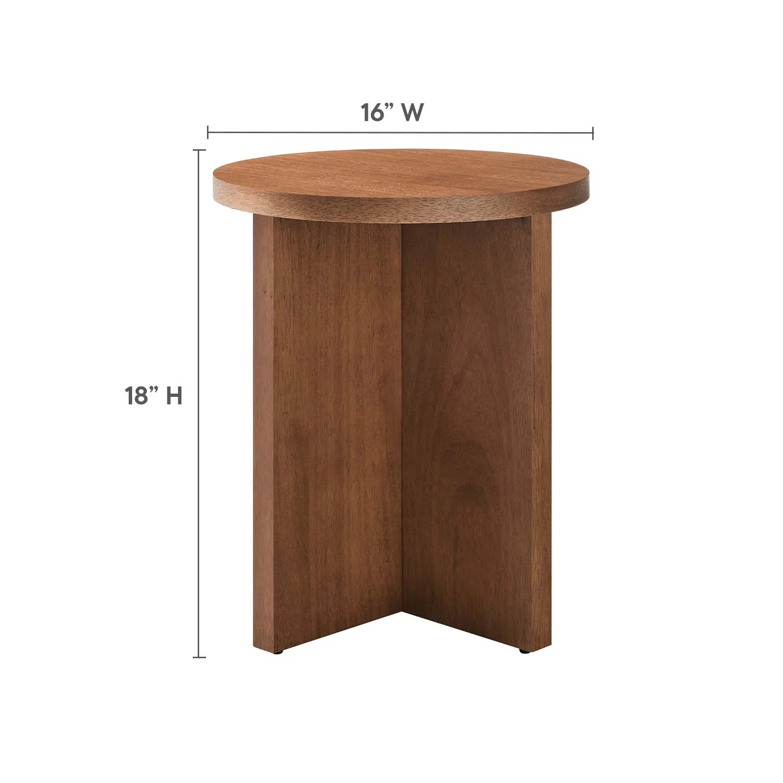 Silas Round Wood Side Table By Modway - EEI-6579 - Image 22