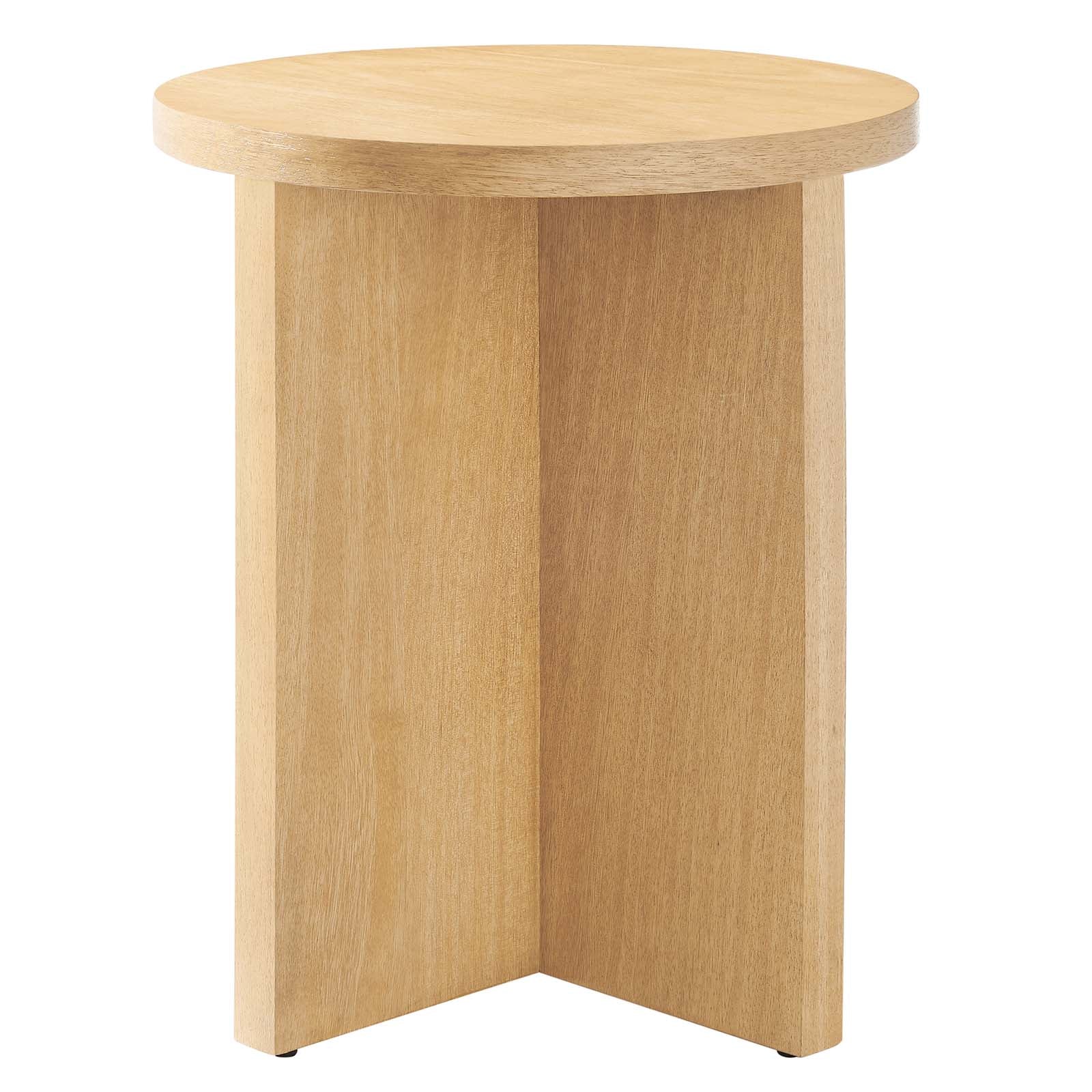 Silas Round Wood Side Table By Modway - EEI-6579 - Image 9