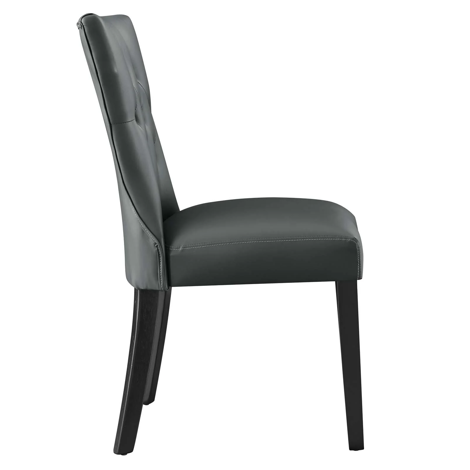 Silhouette Dining Vinyl Side Chair By Modway - EEI-812 - Image 4