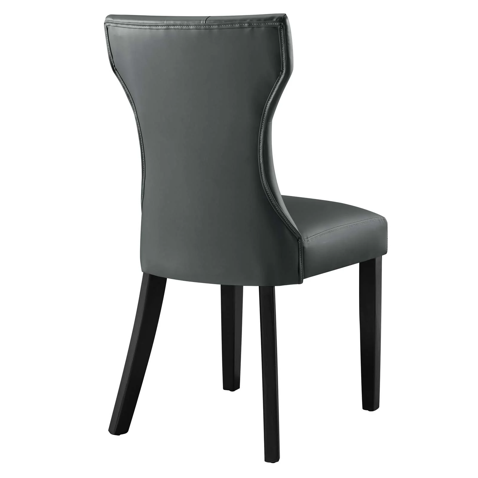 Silhouette Dining Vinyl Side Chair By Modway - EEI-812 - Image 5
