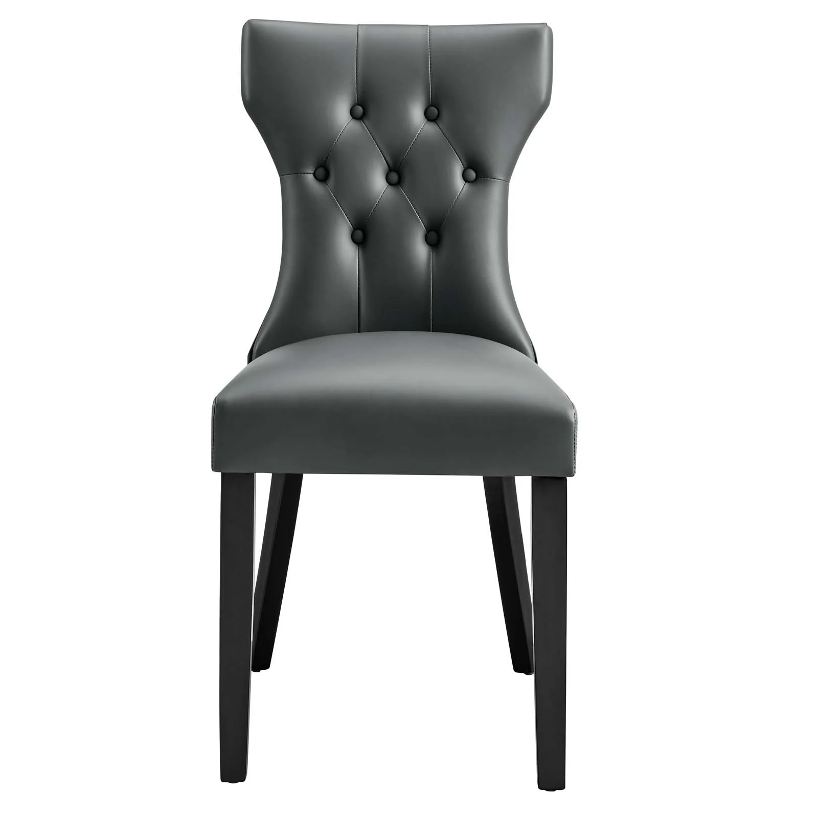 Silhouette Dining Vinyl Side Chair By Modway - EEI-812 - Image 6