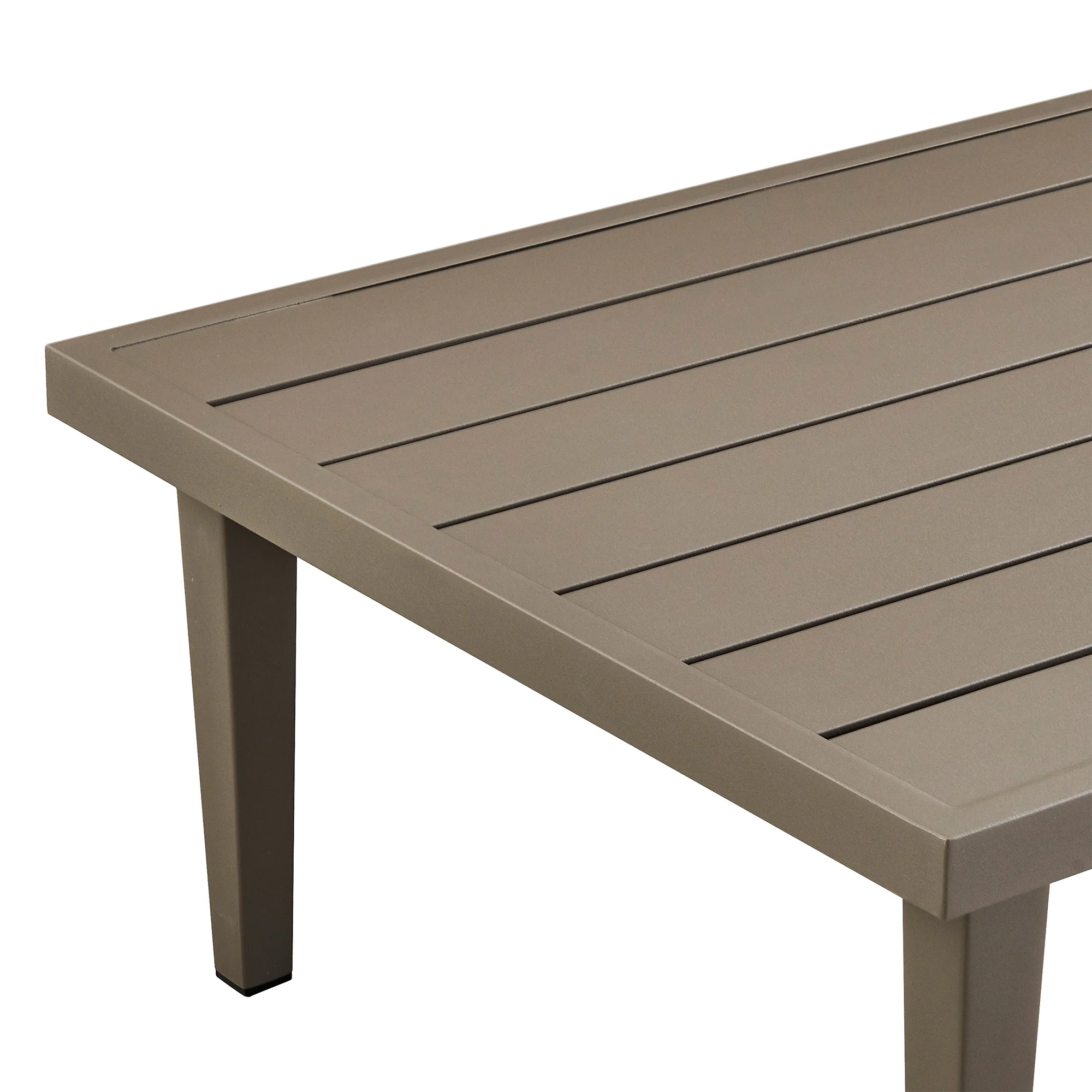 Silvana 4 Piece Outdoor Gray Fabric and Wicker Conversation Set By Armen Living - Image 10