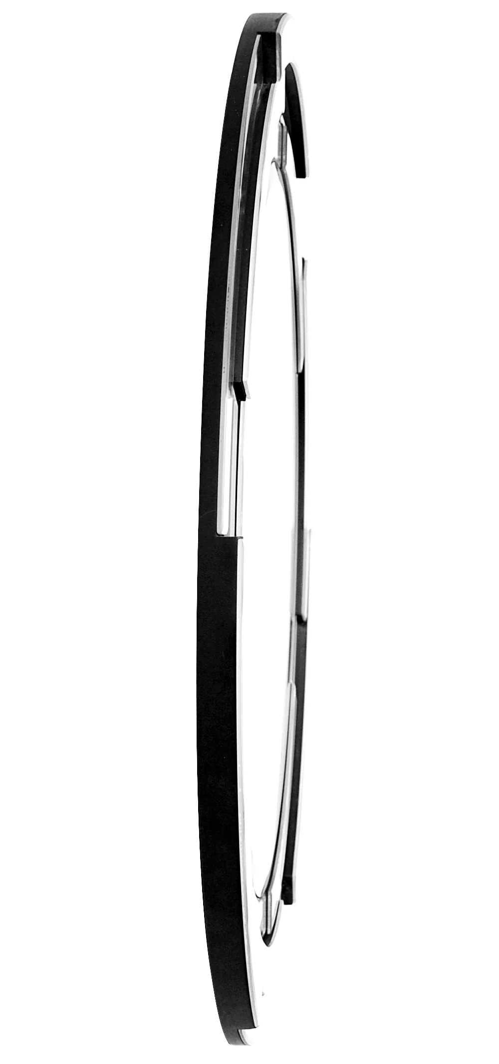 Silver 3D Framed Mirror By Homeroots - Image 8